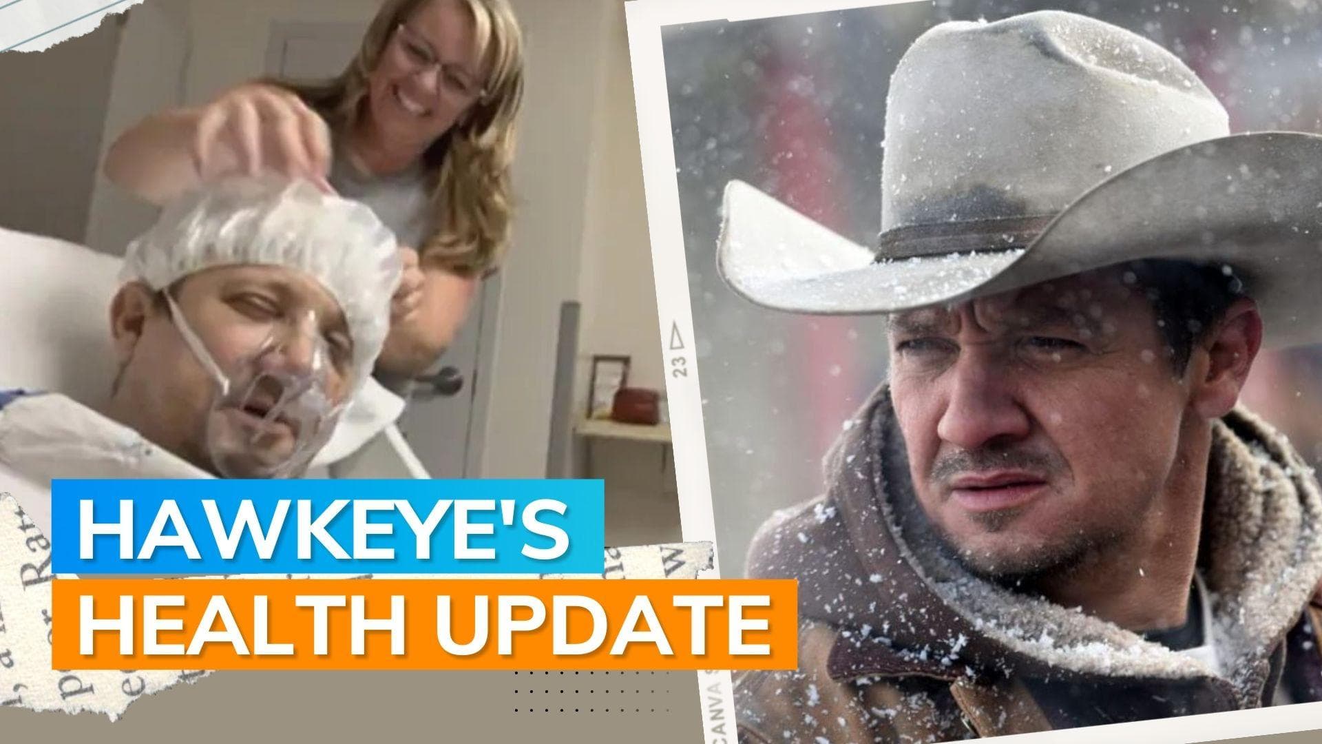 Jeremy Renner shares a new video from the hospital; his mother and sister accompanied him