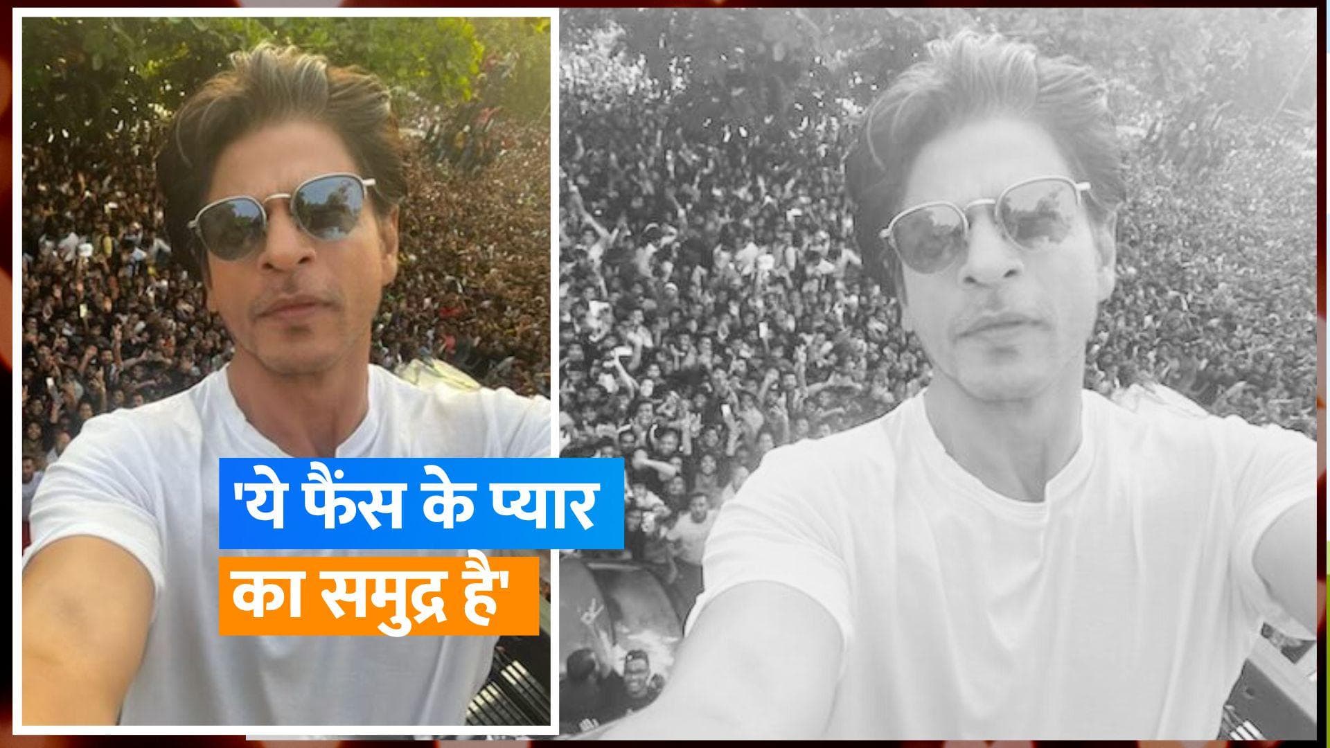 Shah Rukh Khan बर्थडे पर फैंस का प्यार, ट्विटर पर एक्टर ने शेयर की तस्वीर 