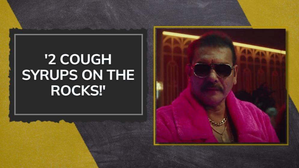 Ravi Shastri's party animal vibe!