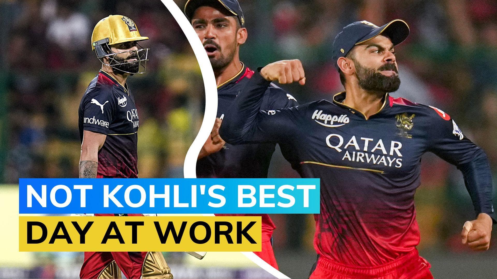 IPL 2023: RCB’s Virat Kohli fined 10% of match fee for breaching code of conduct during CSK clash