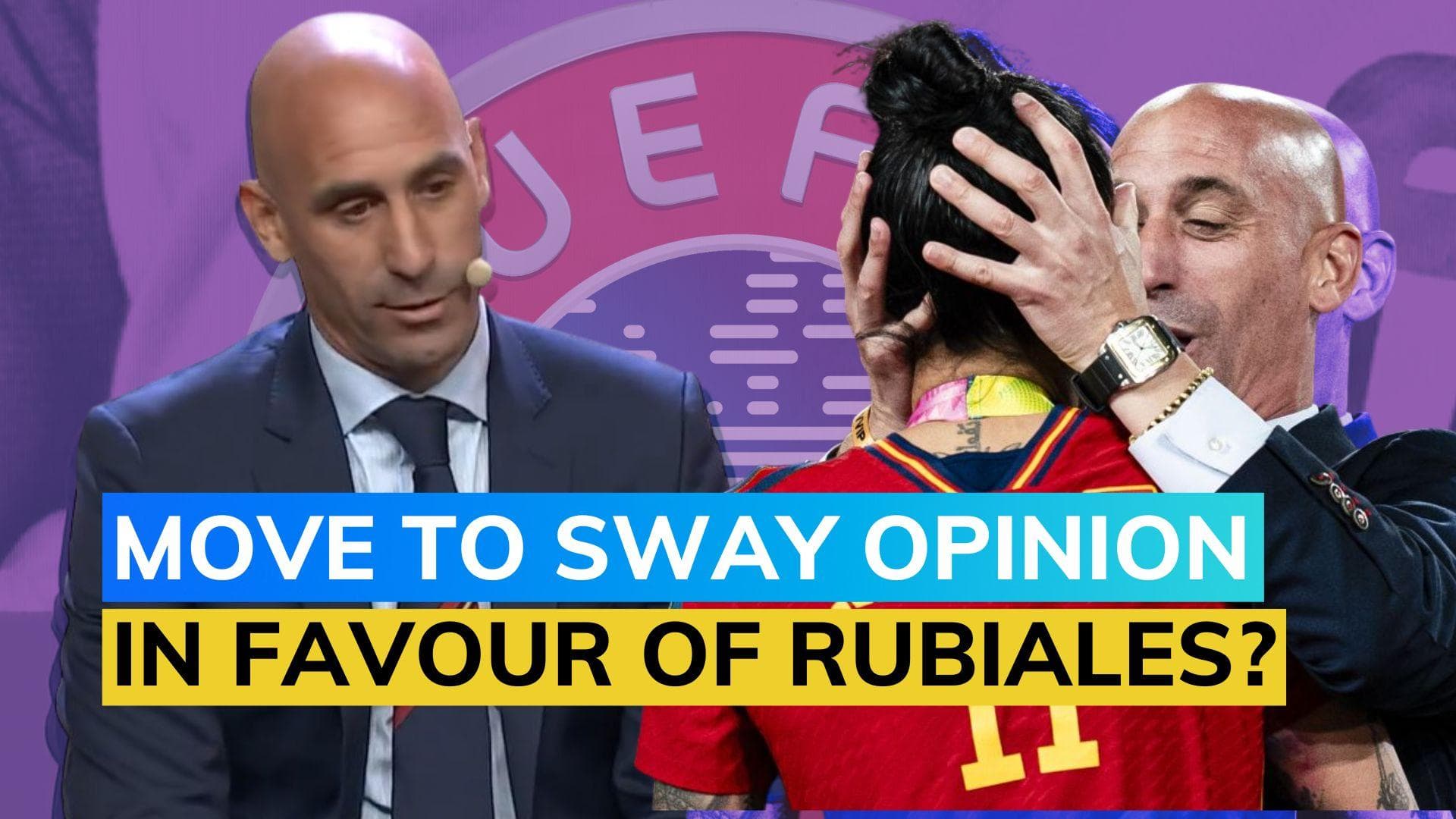 Spanish football federation asks UEFA for suspension amid govt demands to sack Luis Rubiales 