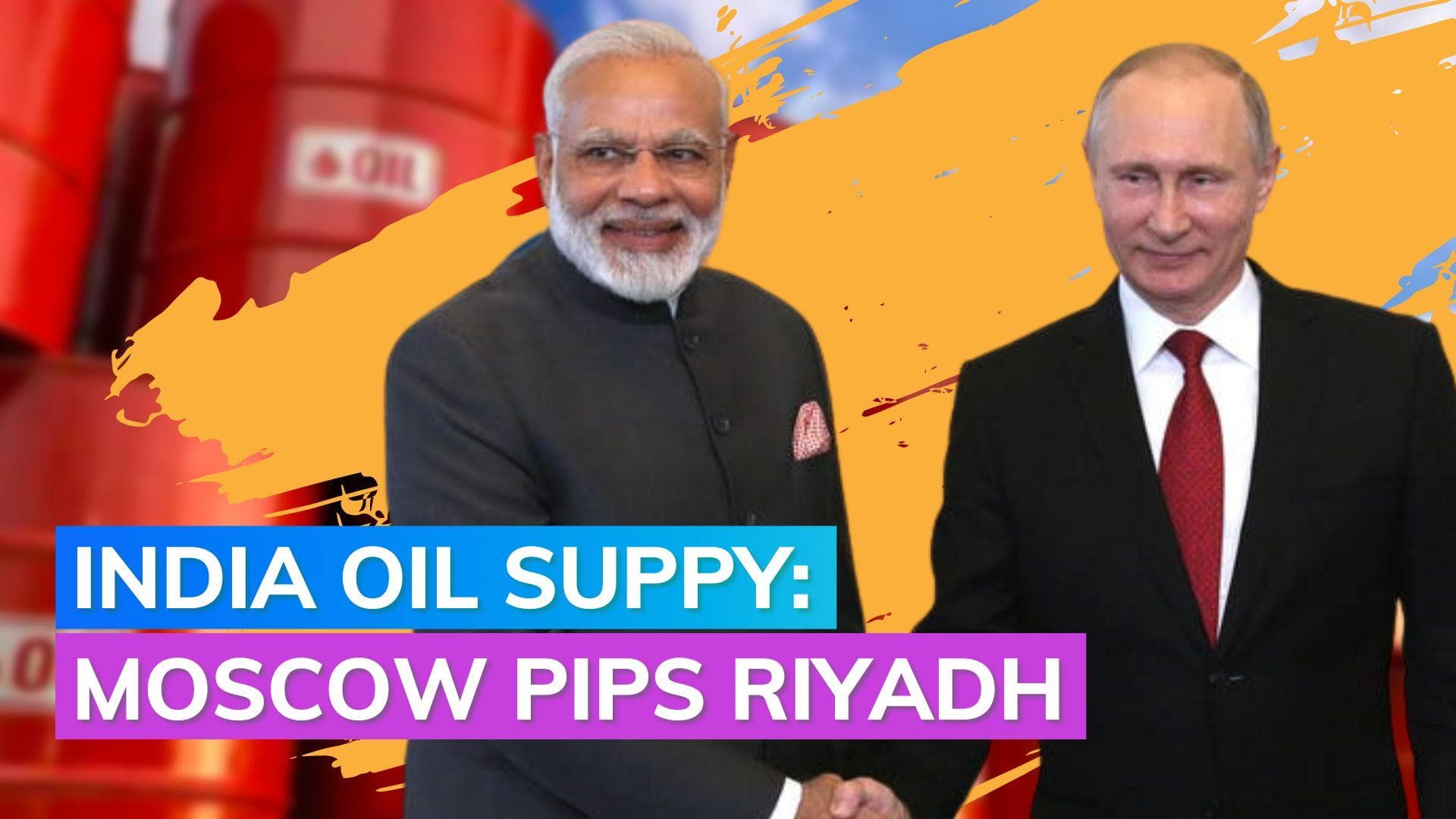 Russia becomes India's top oil supplier in Oct