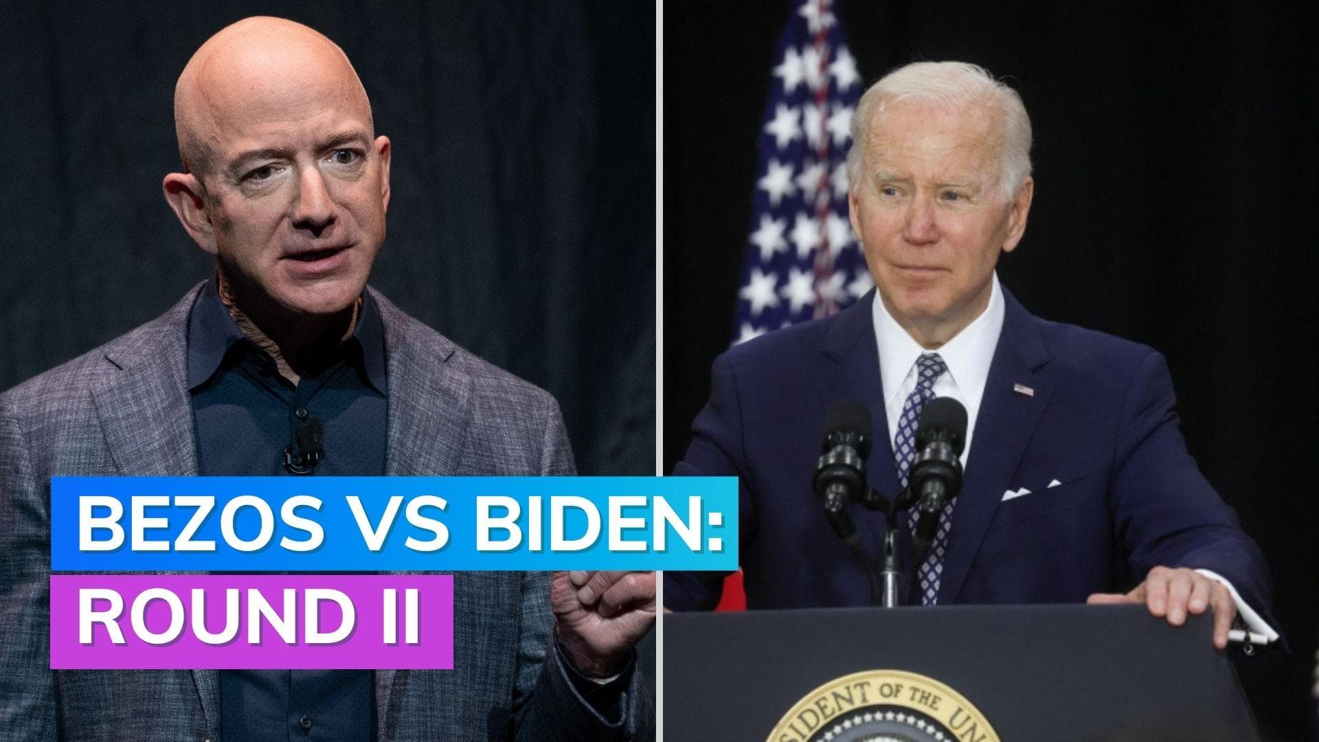 Bezos vs Biden: Amazon founder is again taking on the US President