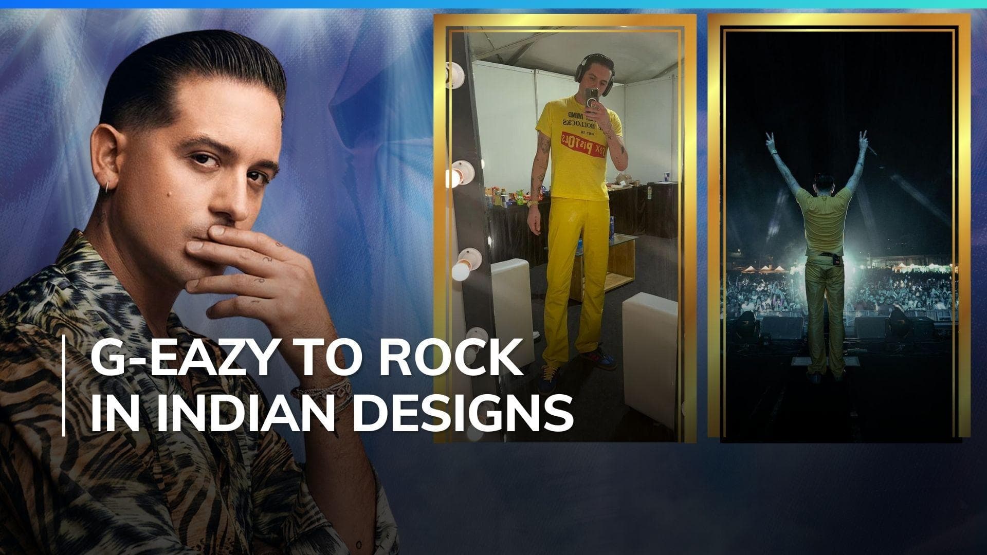 G-Eazy is set to rock Mumbai concert adorning renowned Indian designers