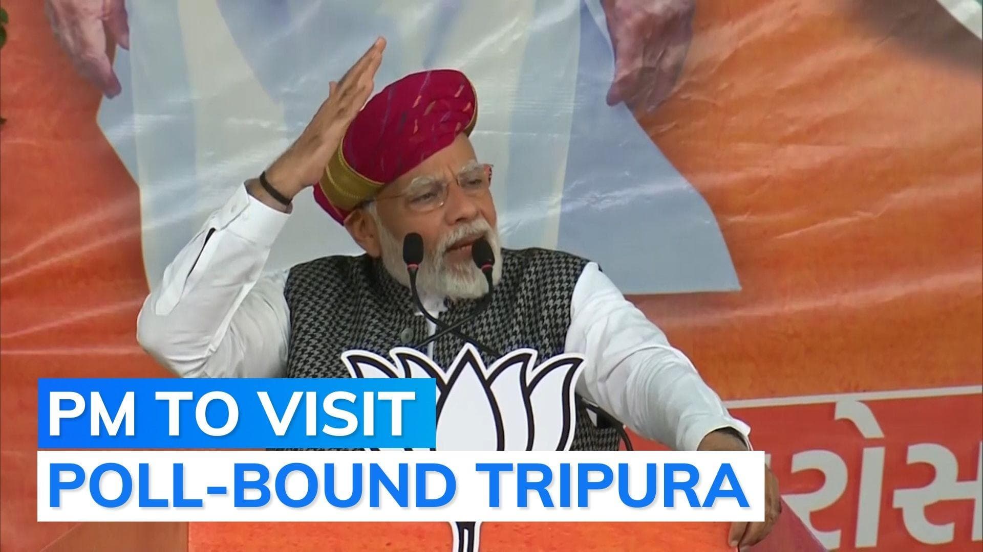 PM Modi to address two rallies in Tripura on February 11