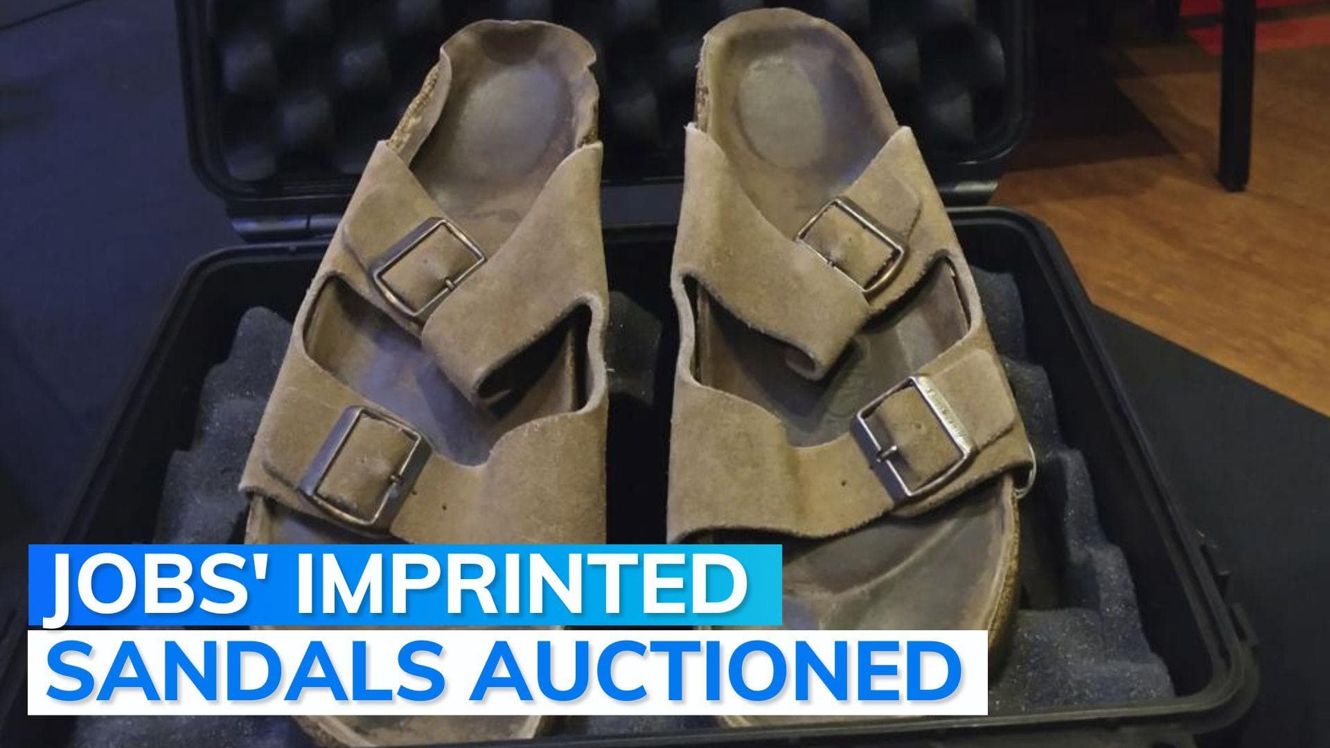 Steve Jobs' 1970s Birkenstocks fetch over $200,000 at auction