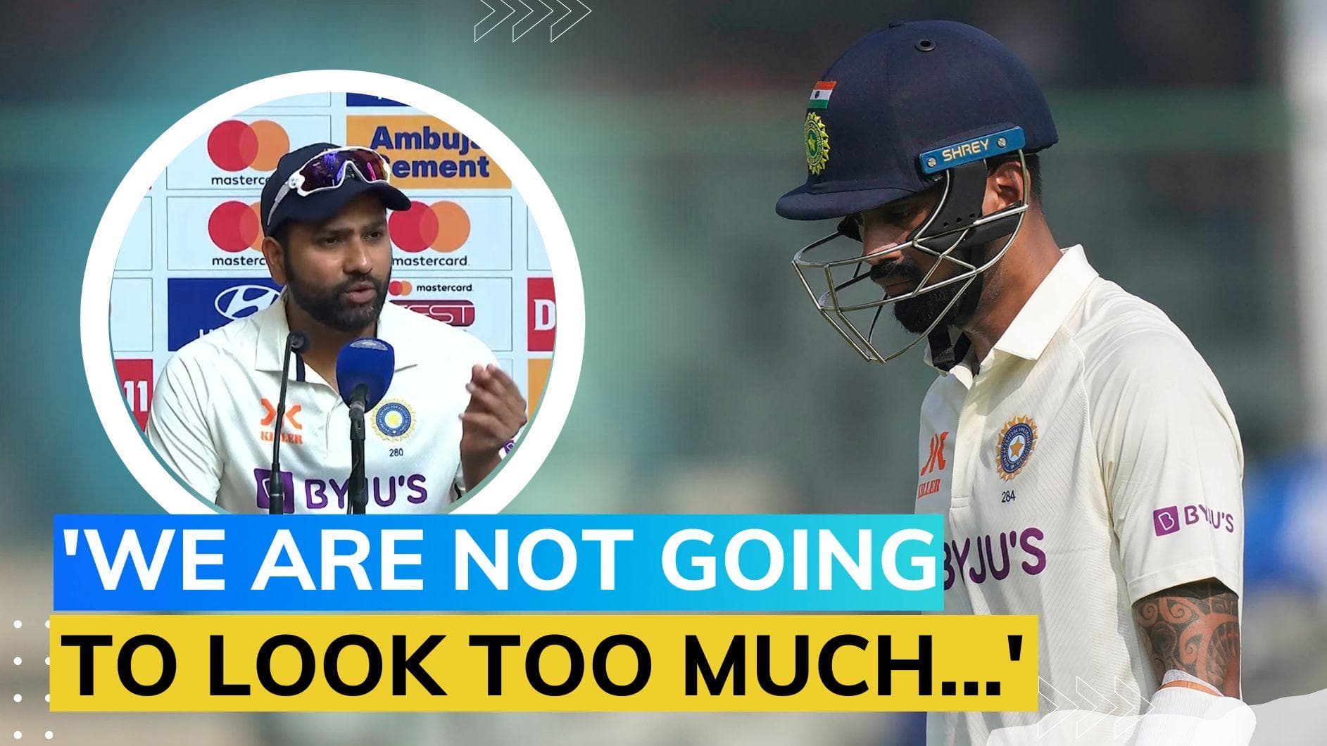 KL Rahul has to find his method of scoring runs on turners: Rohit Sharma