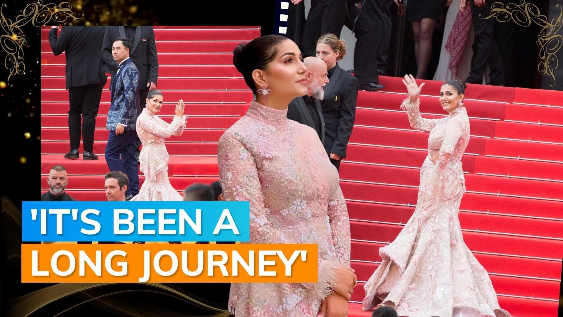 Cannes 2023: Sapna Choudhary makes her red-carpet debut; says ‘dreams really do come true’