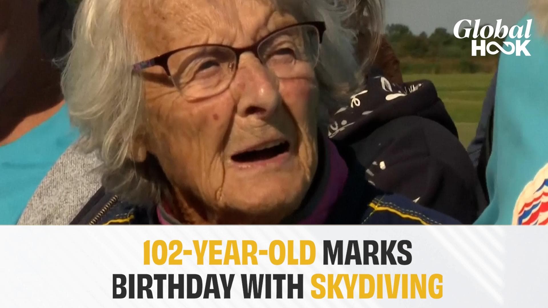 'I don't do fear': Britain's Oldest Skydiver Marks 102nd Birthday With Skydive For Charity