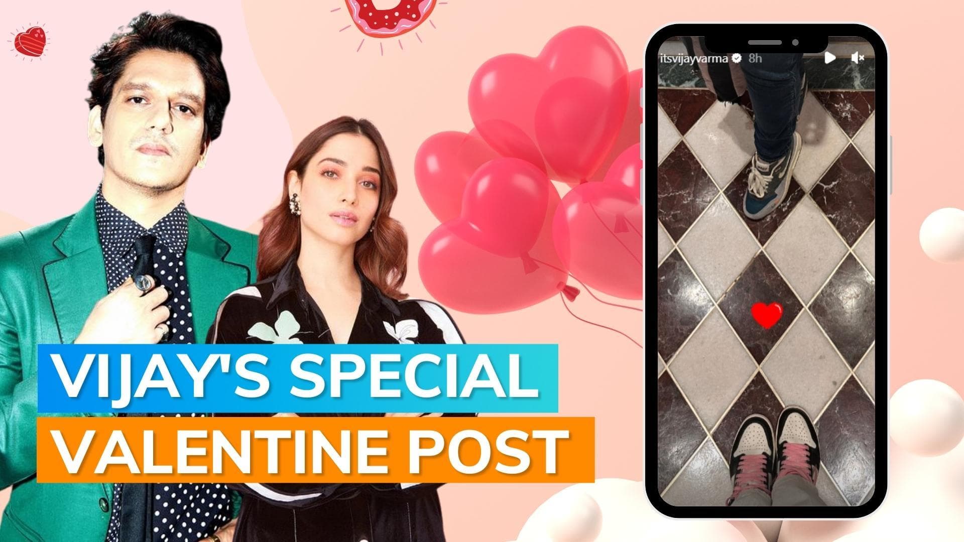 Netizens think Vijay Varma's new post is confirmation of his dating rumours with Tamnnaah Bhatia