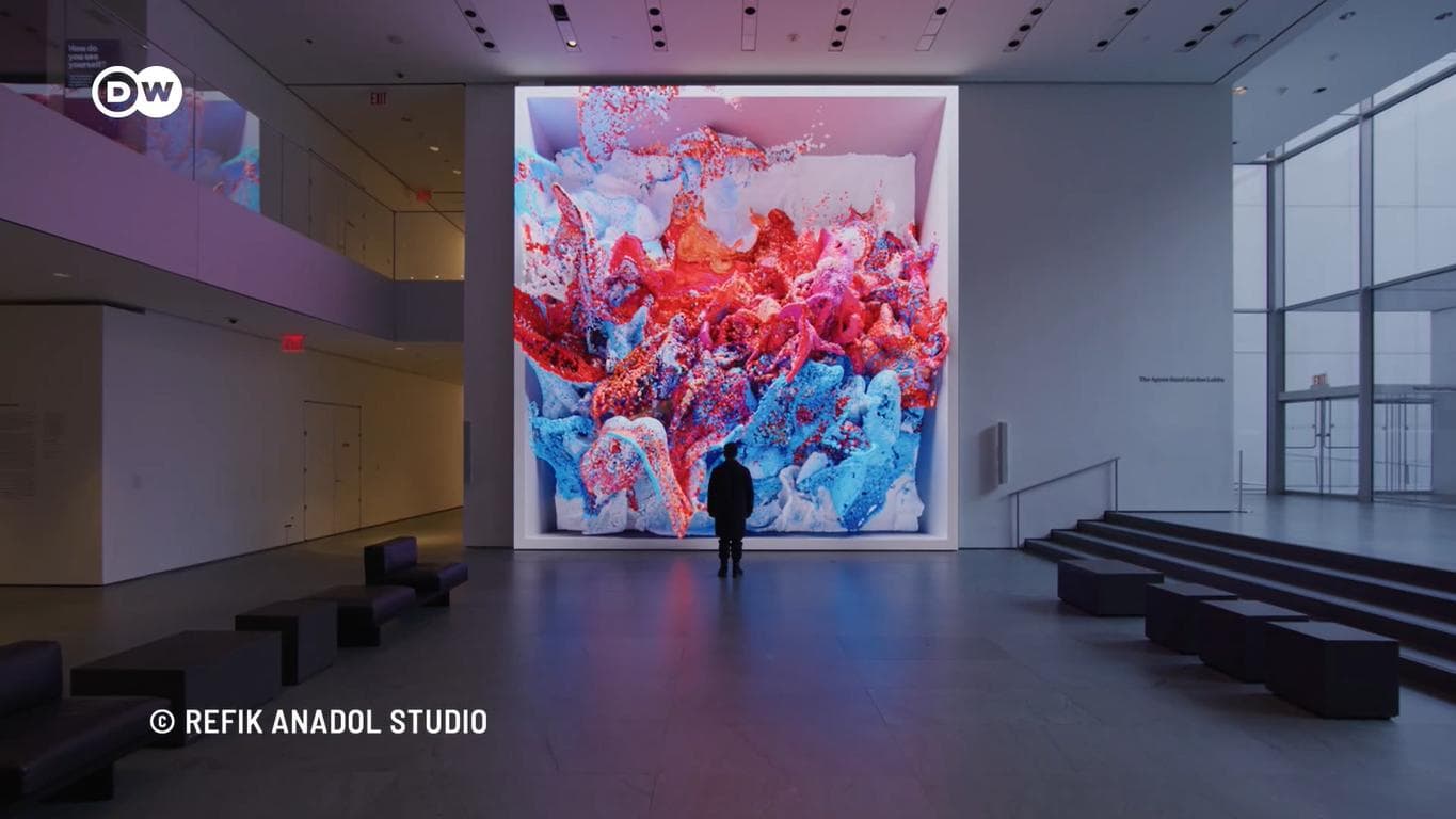 Hypnotic digital data sculptures