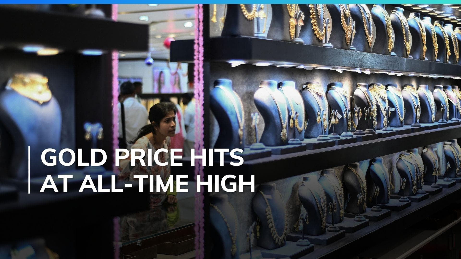 Gold prices surge to record high amid geopolitical tensions and market rally