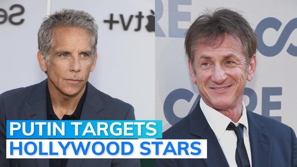 Russia bans Hollywood stars as revenge against US sanctions on Ukraine war: Sean Penn, Ben Stiller named