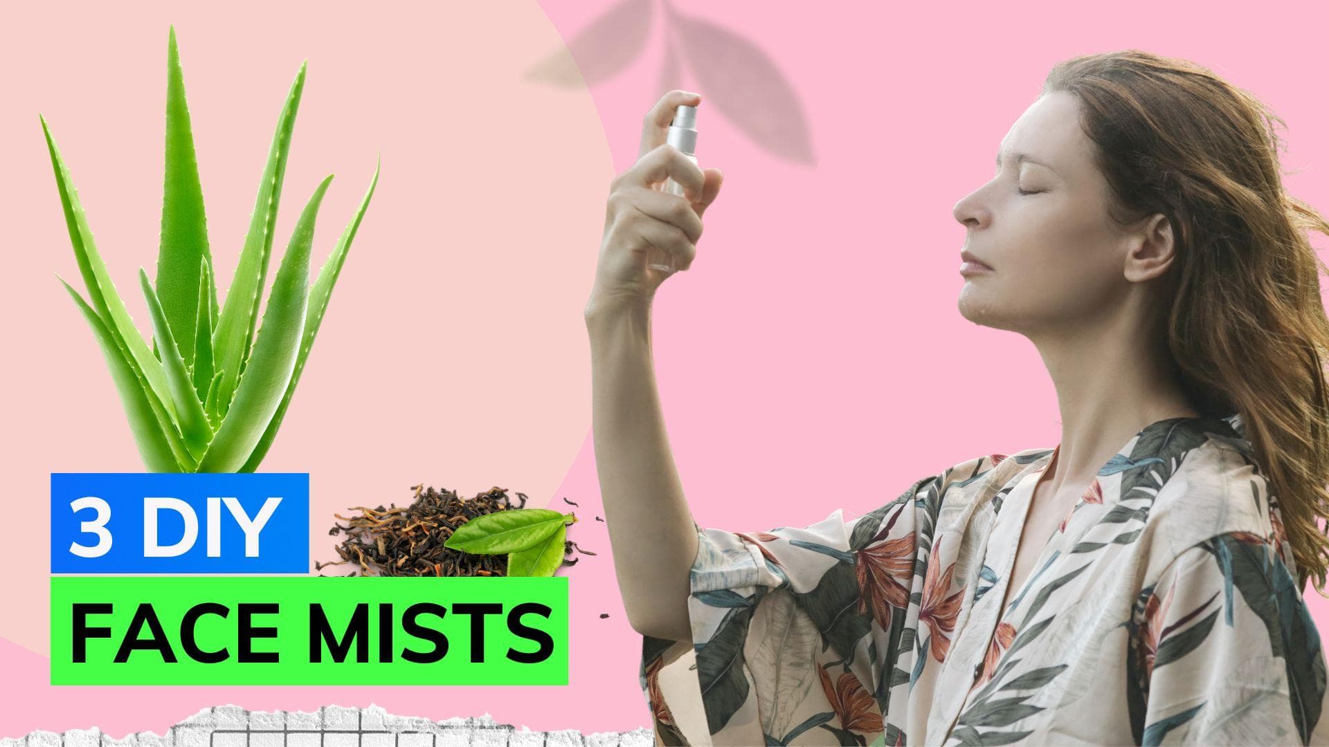 DIY face mist: 3 homemade facial sprays to keep your skin hydrated and rejuvenated 