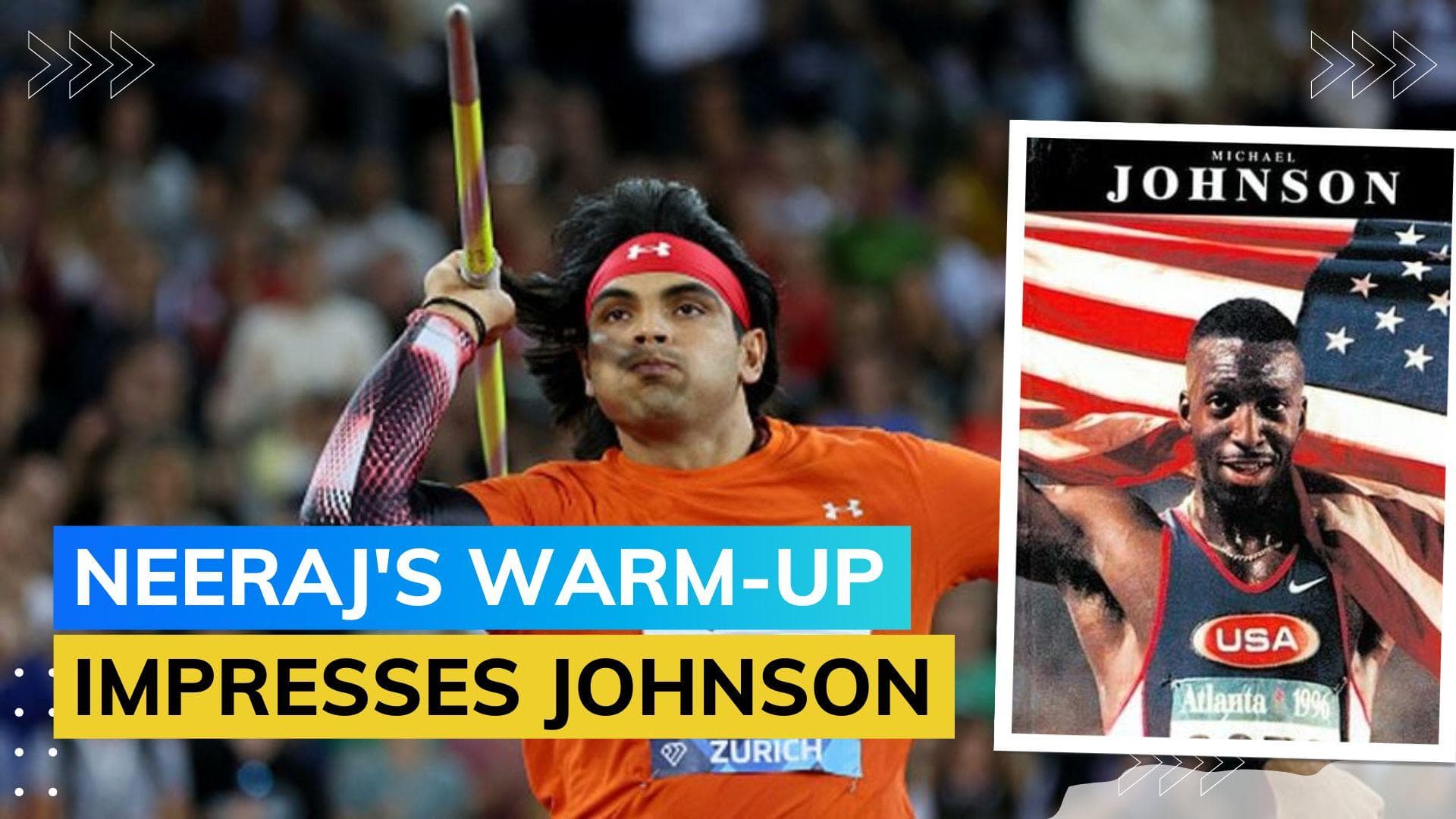 Olympic legend Michael Johnson praises Neeraj Chopra's movement