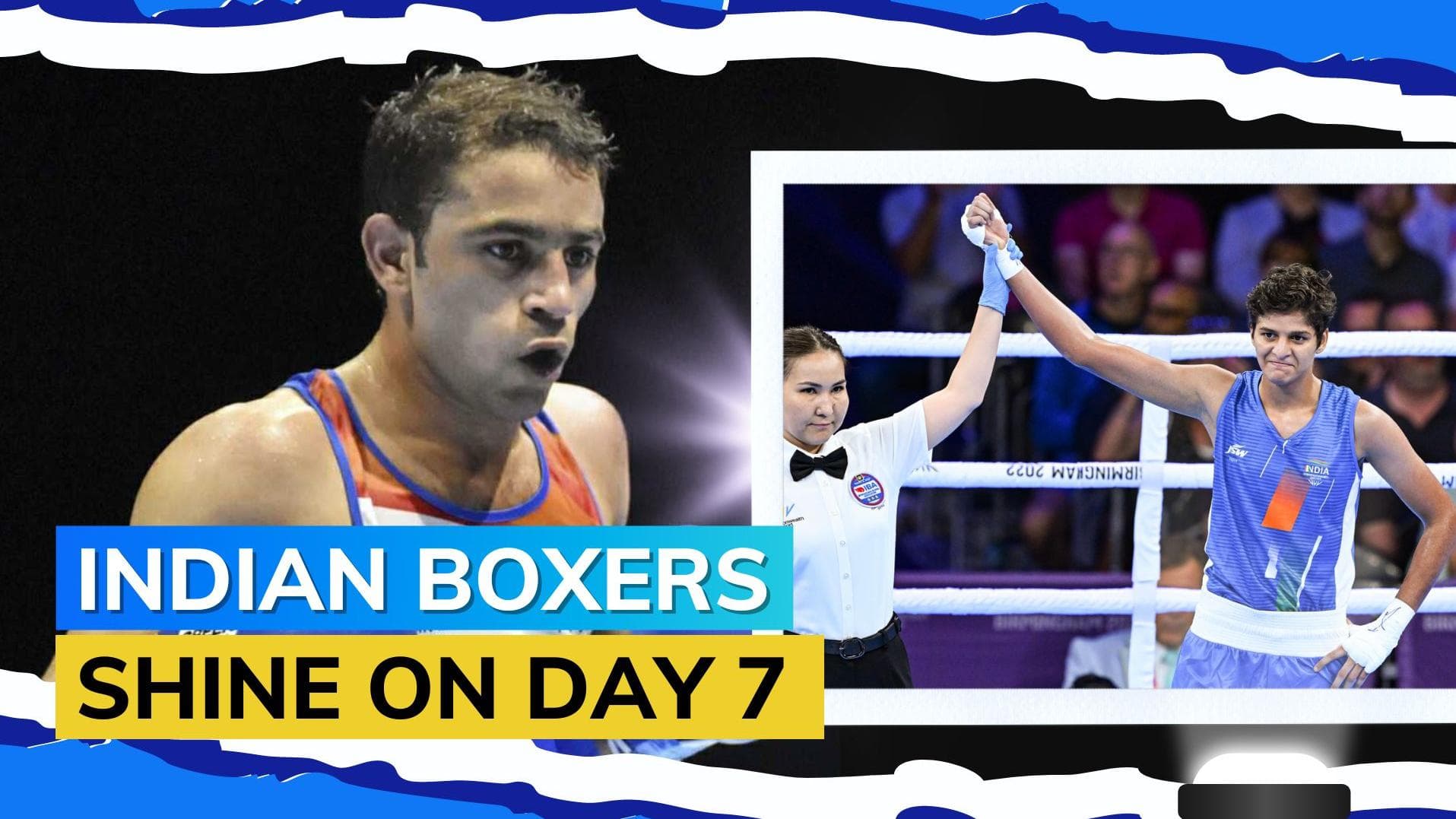 CWG: Boxers Amit Panghal, Jasmine & Sagar reach semis, assure India of medals
