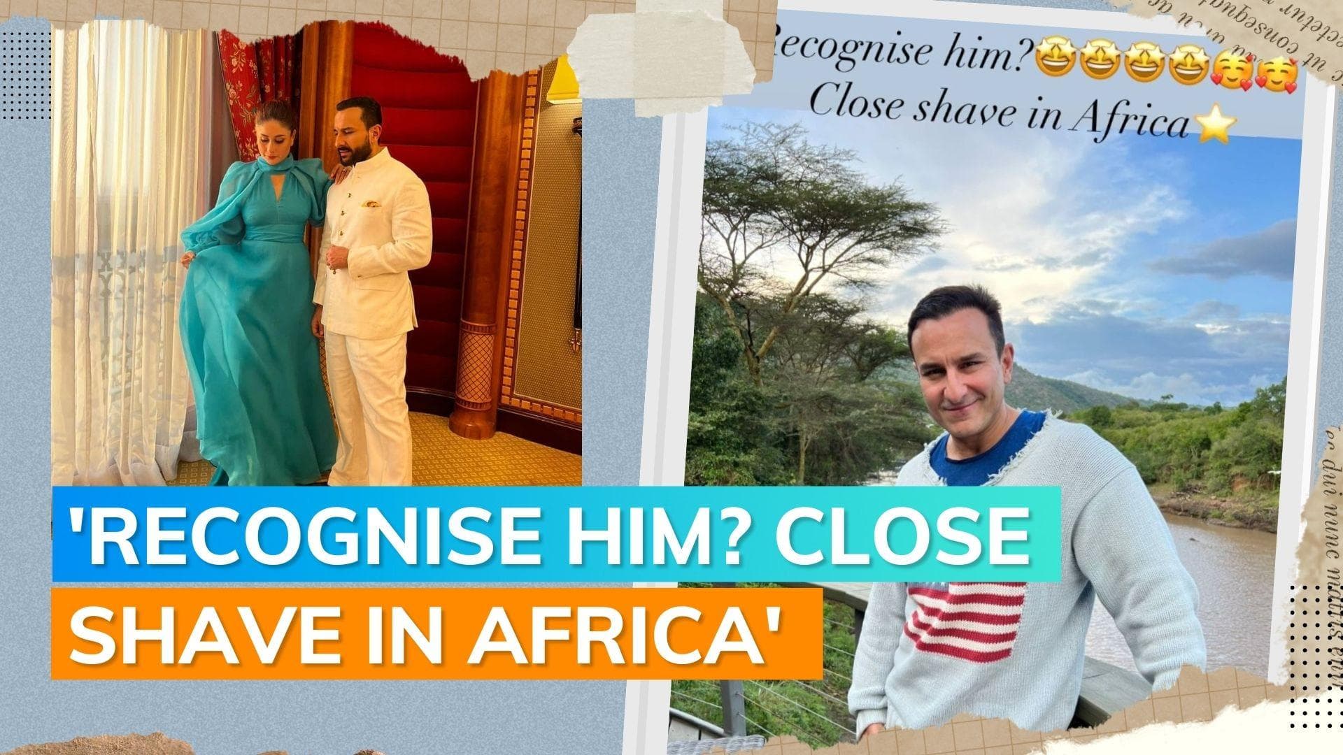 Kareena Kapoor shares a picture of Saif Ali Khan in his new look