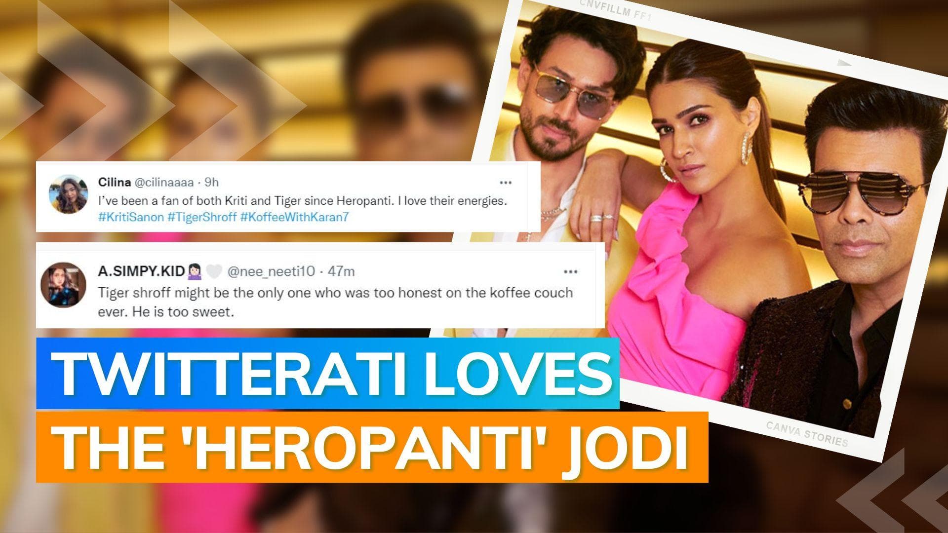 ‘Koffee With Karan 7’ Twitter review: Did Kriti Sanon and Tiger Shroff's 'koffee' debut get a thumbs up?