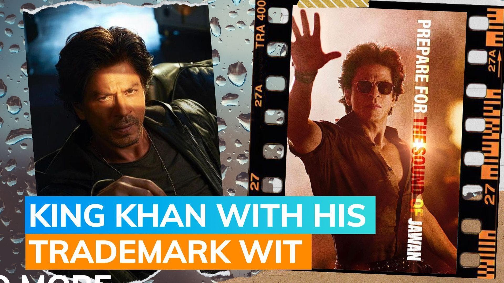 Here's how Shah Rukh Khan reacted when fan said 'Jawan's 'Zinda Banda' didn't suit him