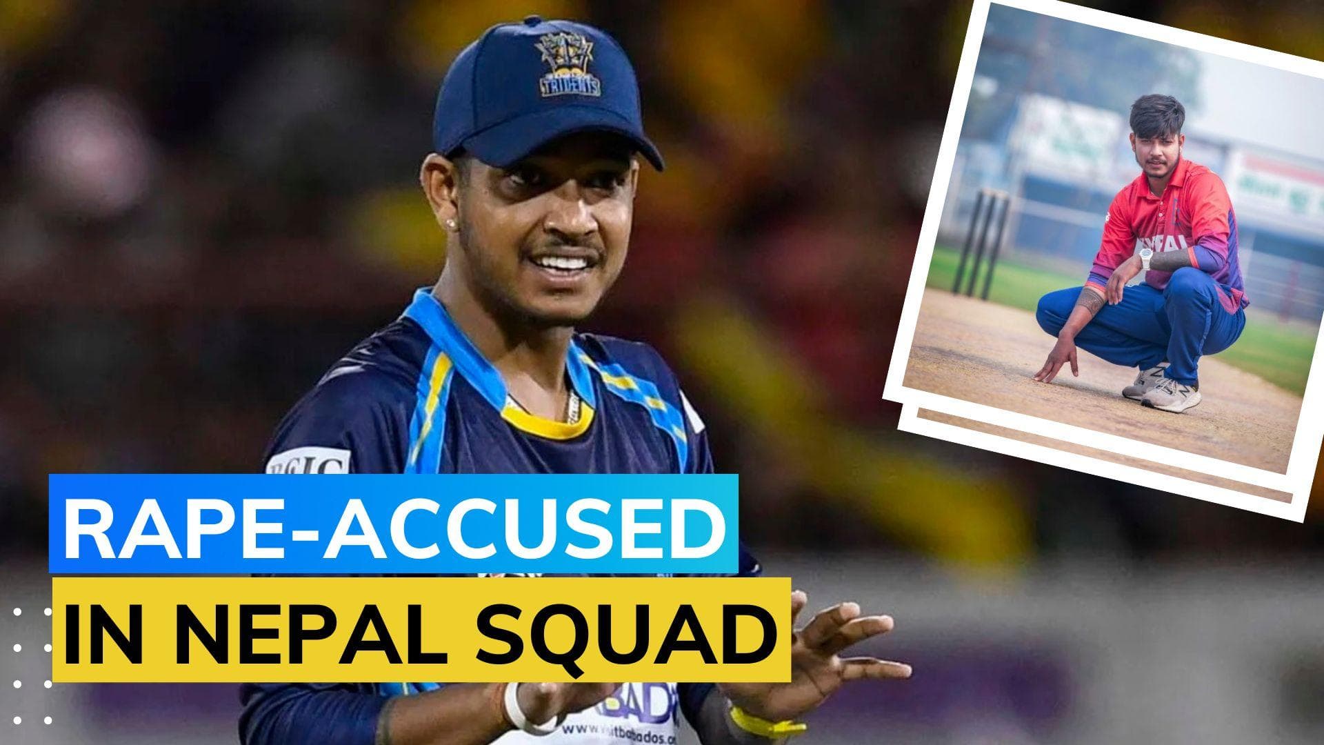 Leg-spinner Sandeep Lamichhane included in Nepal squad for Tri-series