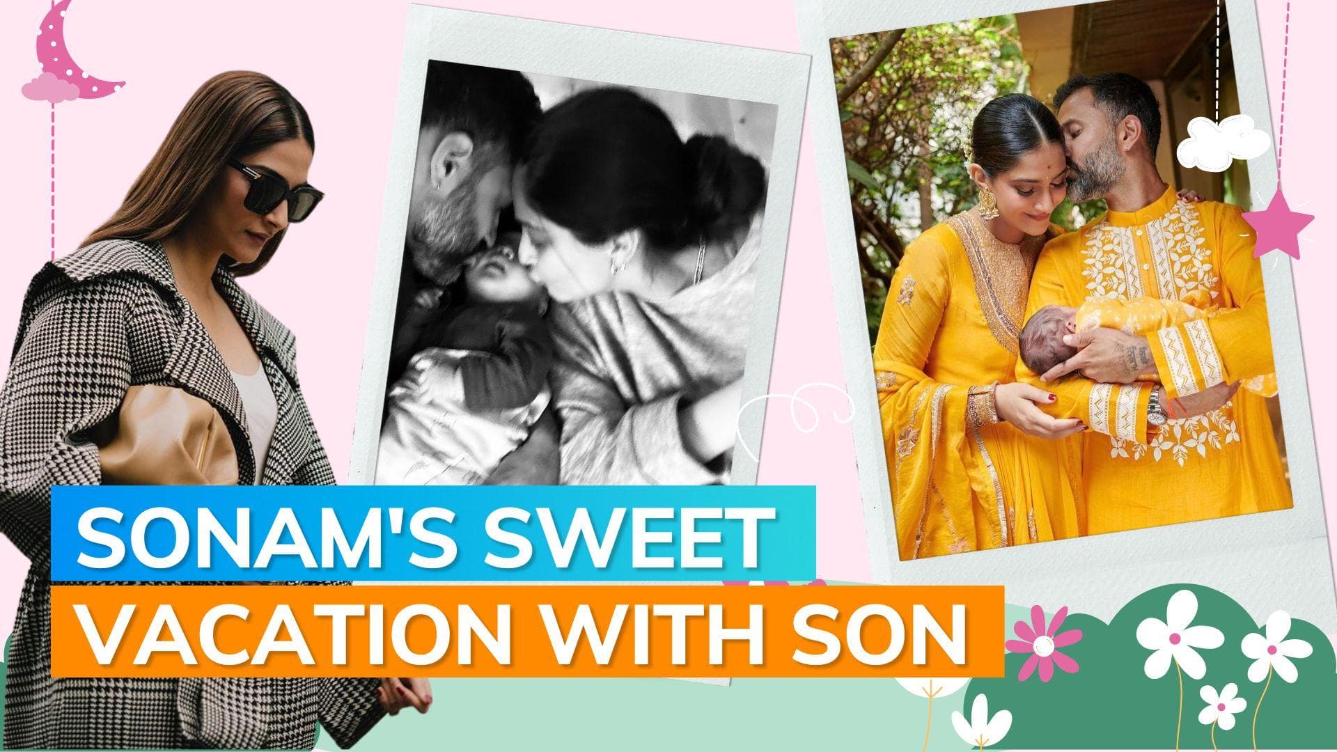 Sonam Kapoor shares the first glimpse of son Vayu on Instagram, husband Anand Ahuja reacts to her post