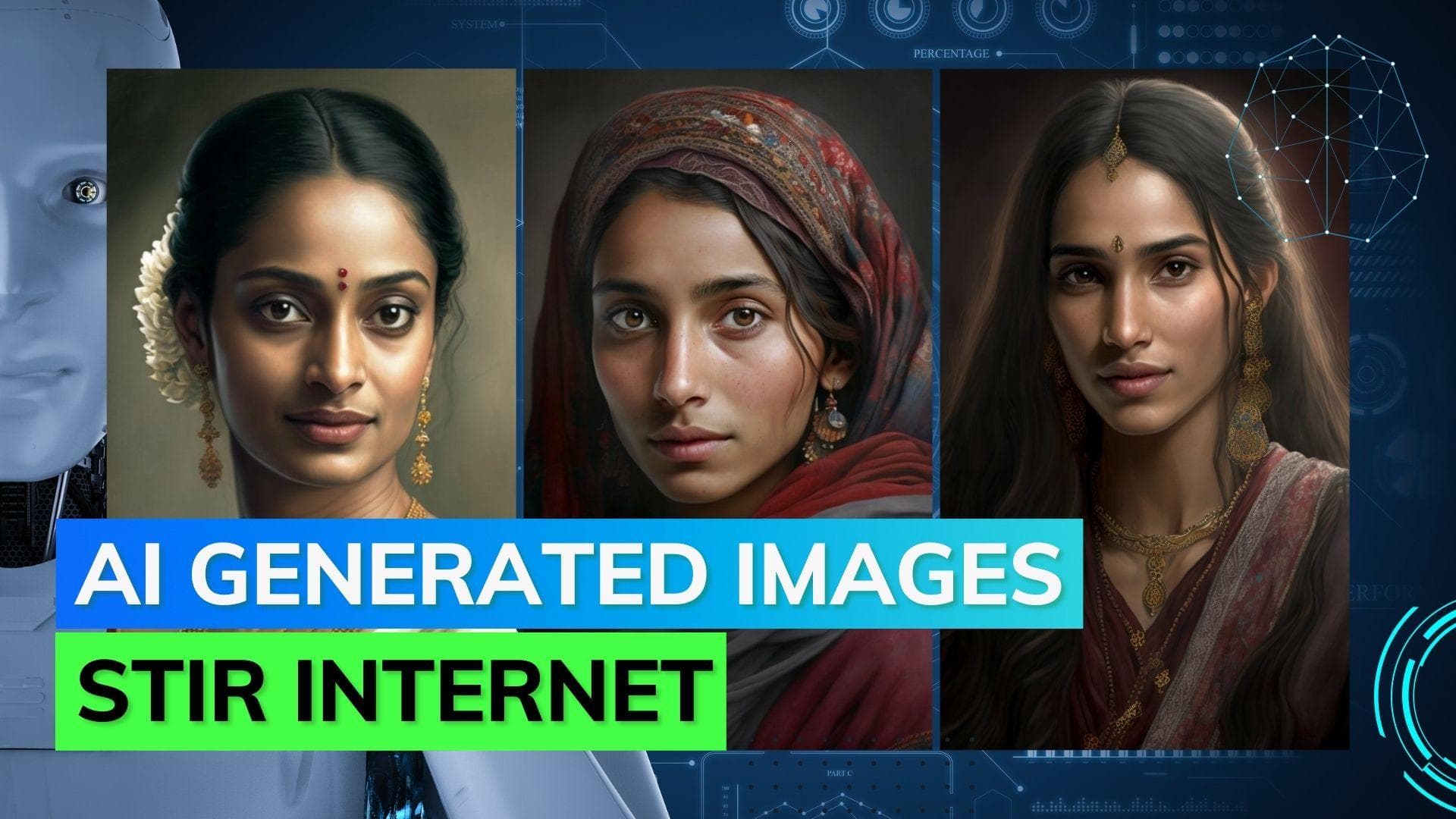 Viral: AI created images of women from different Indian states 