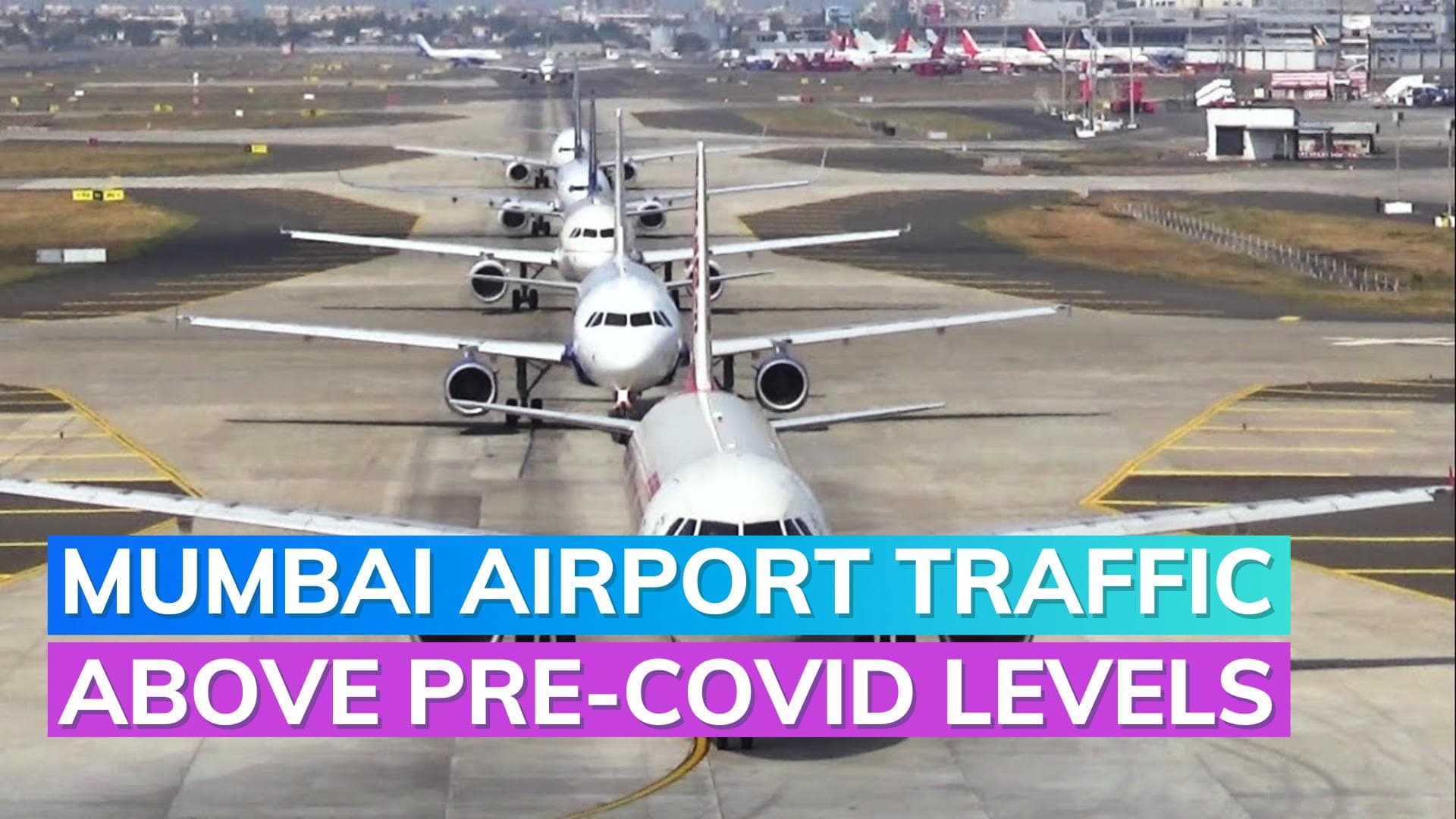 Mumbai airport's August air traffic reaches 108% of pre-pandemic levels