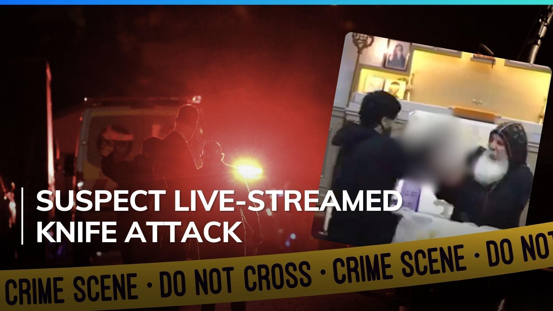 Sydney church stabbing called 'terrorist' act, teen detained