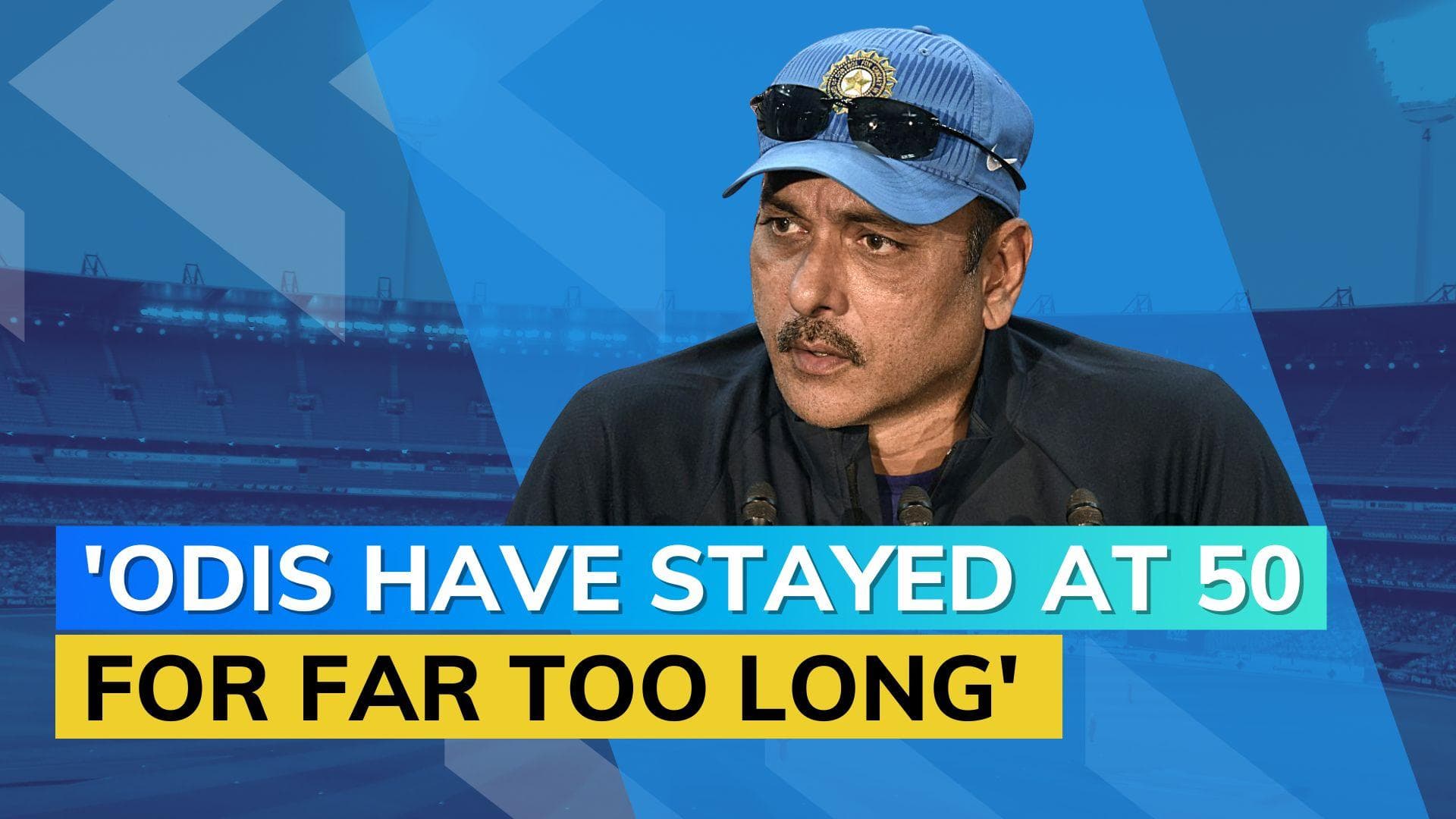 'Cut ODI cricket from 50 overs to 40 overs': Ravi Shastri's suggestion to preserve one-day format