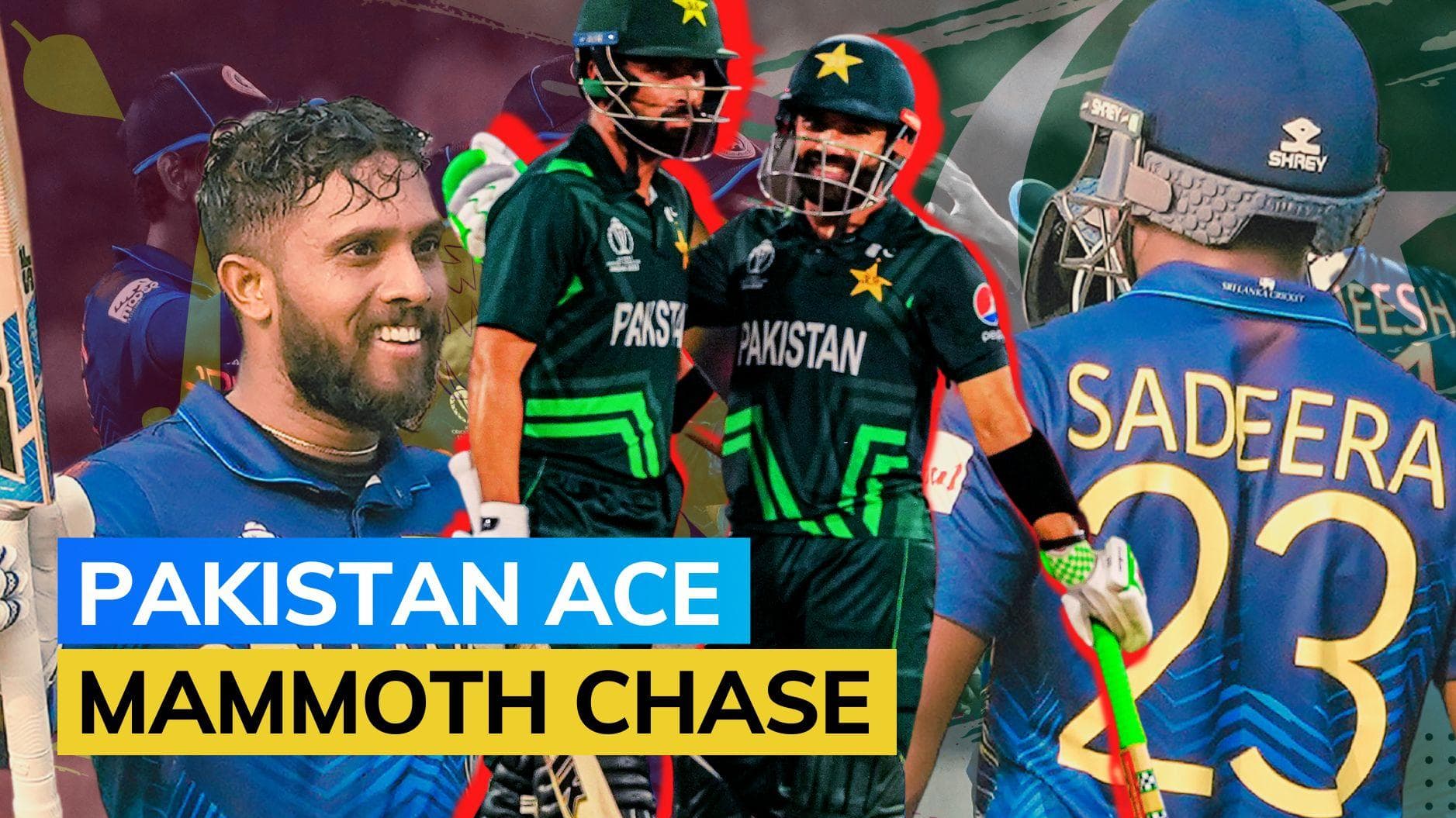 Watch highlights: Rizwan, Shafique smash tons as Pakistan complete highest run chase in World Cup history