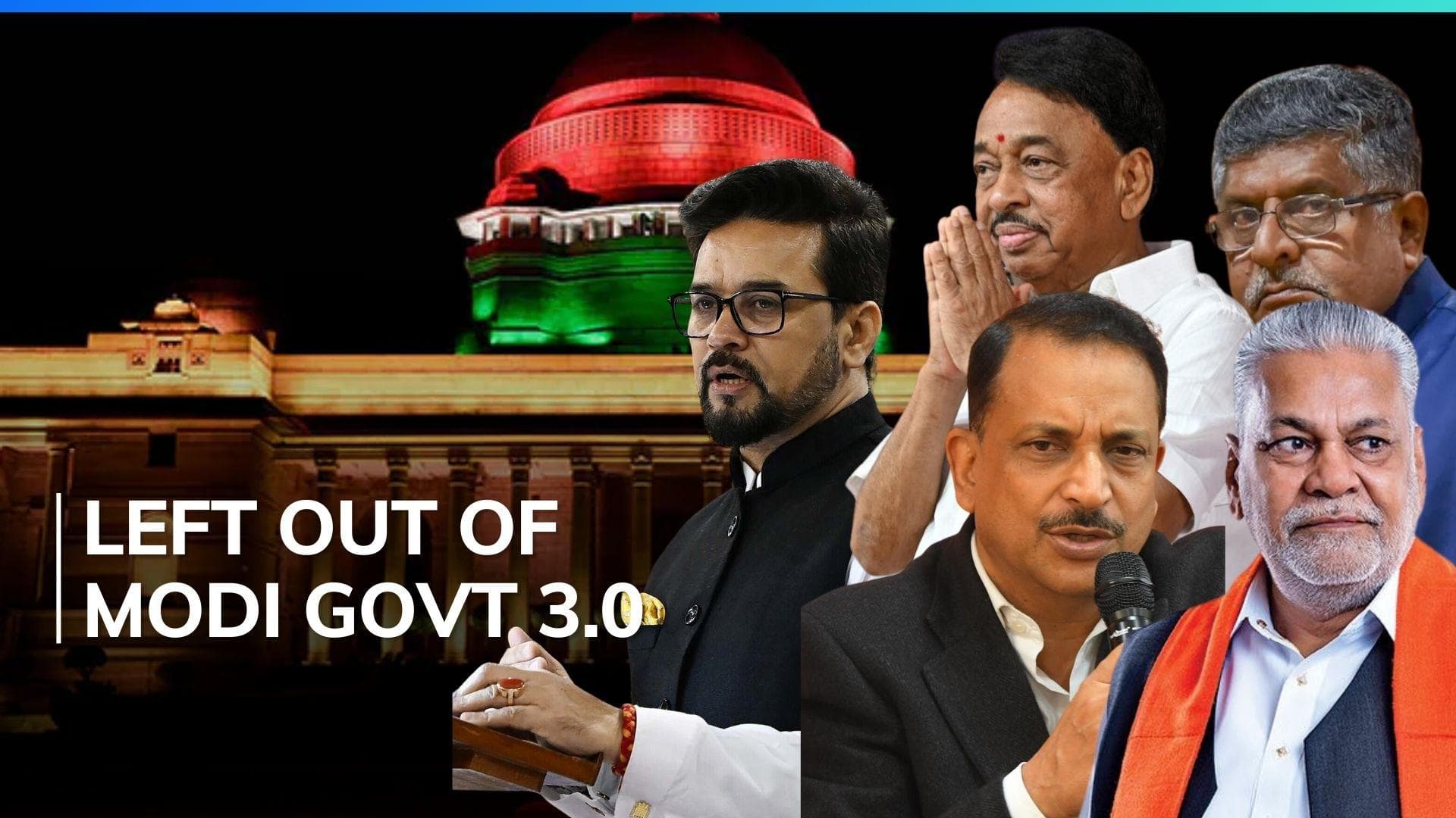 Anurag Thakur to Ravi Shankar Prasad: heavyweights who won Lok Sabha polls but lost Cabinet posts