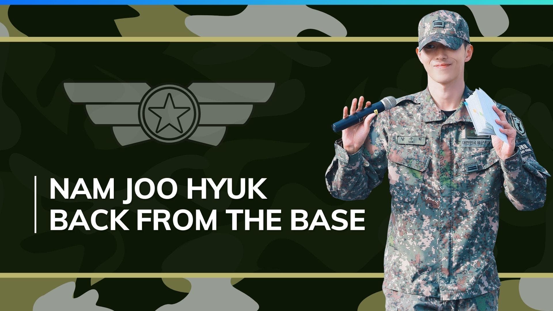 Nam Joo Hyuk gets discharged from military; actor greets fans with warm smile 