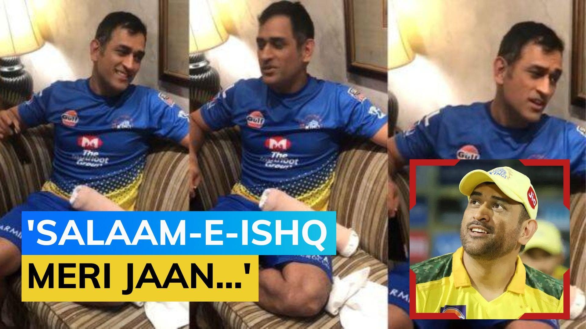 WATCH! MS Dhoni sings famous Lata Mangeshkar track, video goes viral 