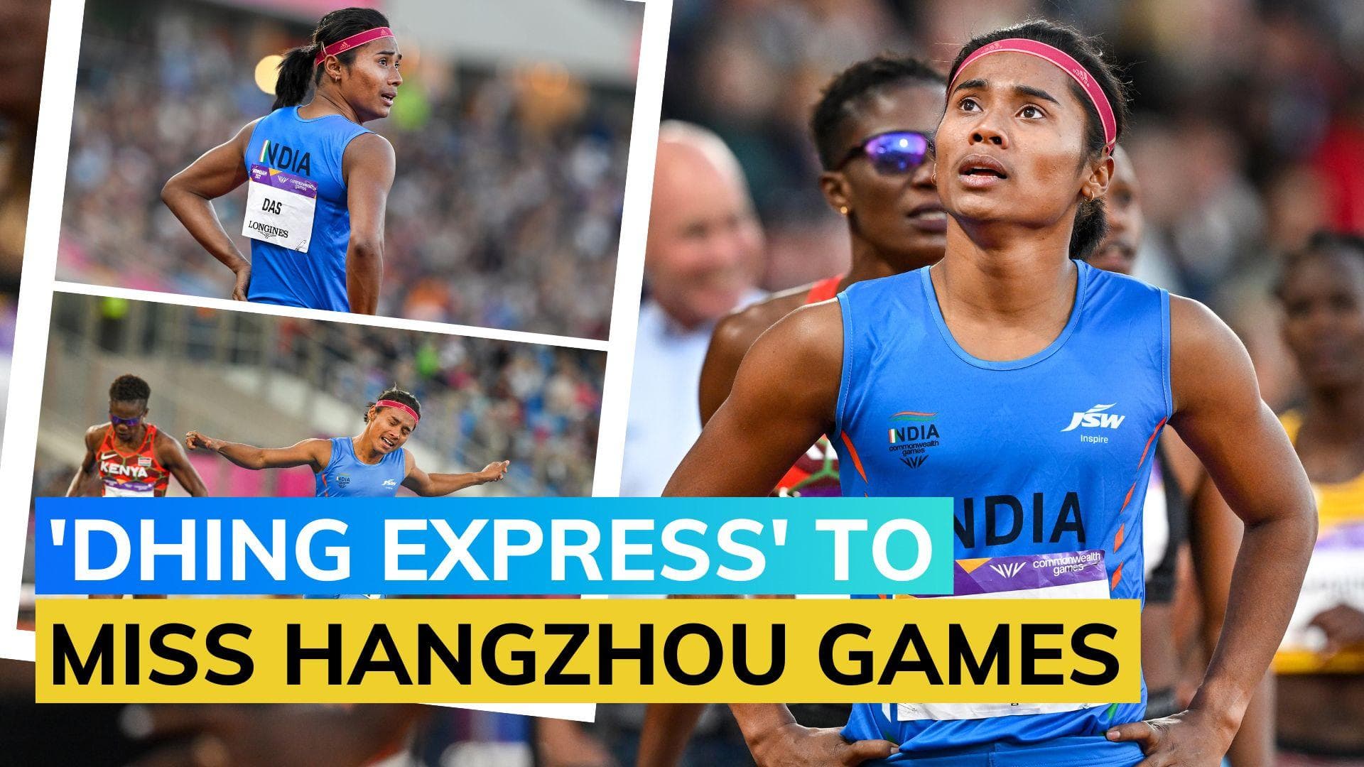 Hima Das: Star sprinter out of Asian Games 2023 due to a hamstring injury