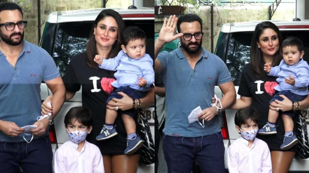 Merry Christmas 2021: कपूर परिवार के क्रिसमस लंच में Kareena Kapoor लगी डैशिंग