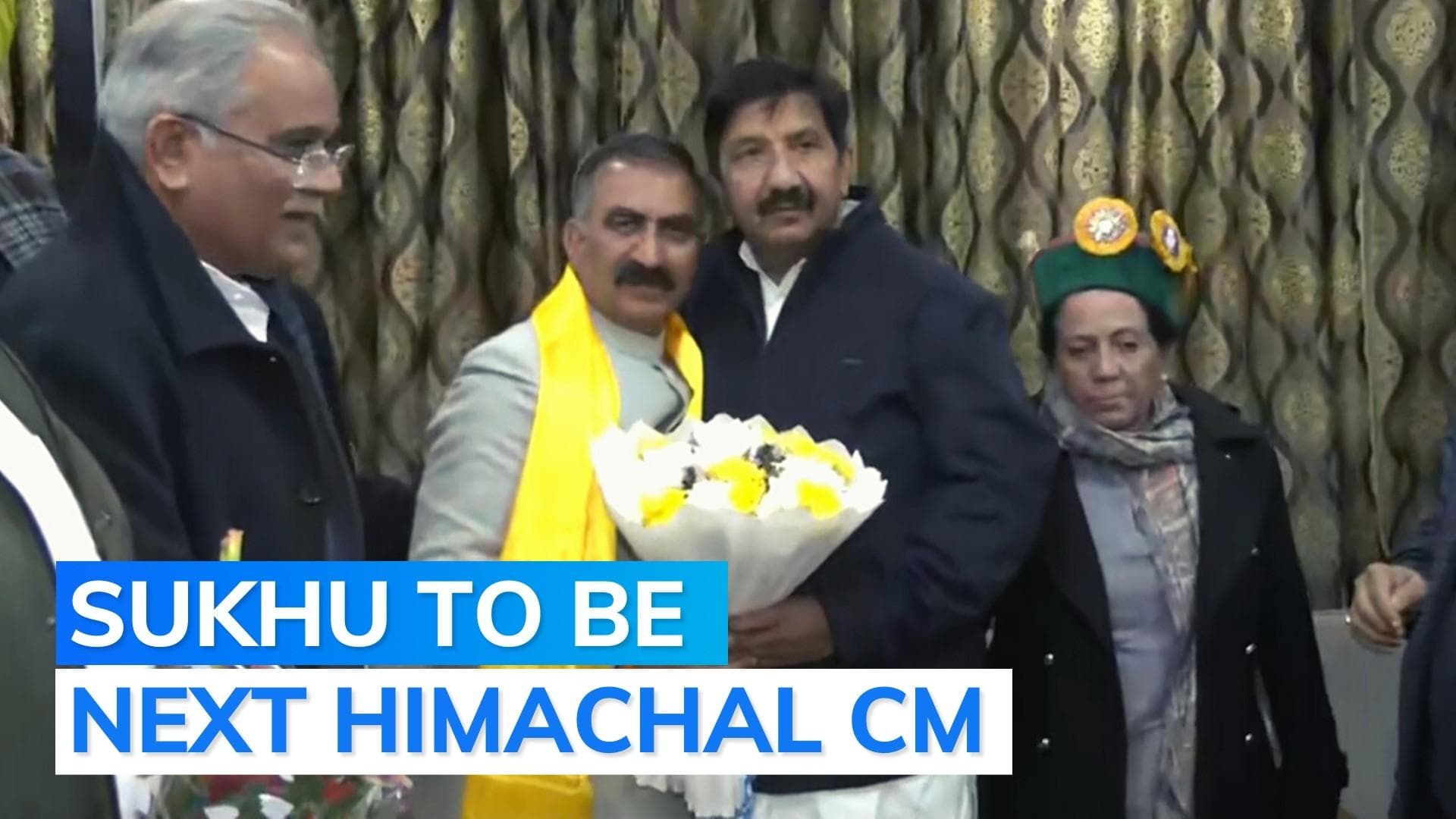 Sukhwinder Singh Sukhu to be next Himachal CM, swearing in on Sunday
