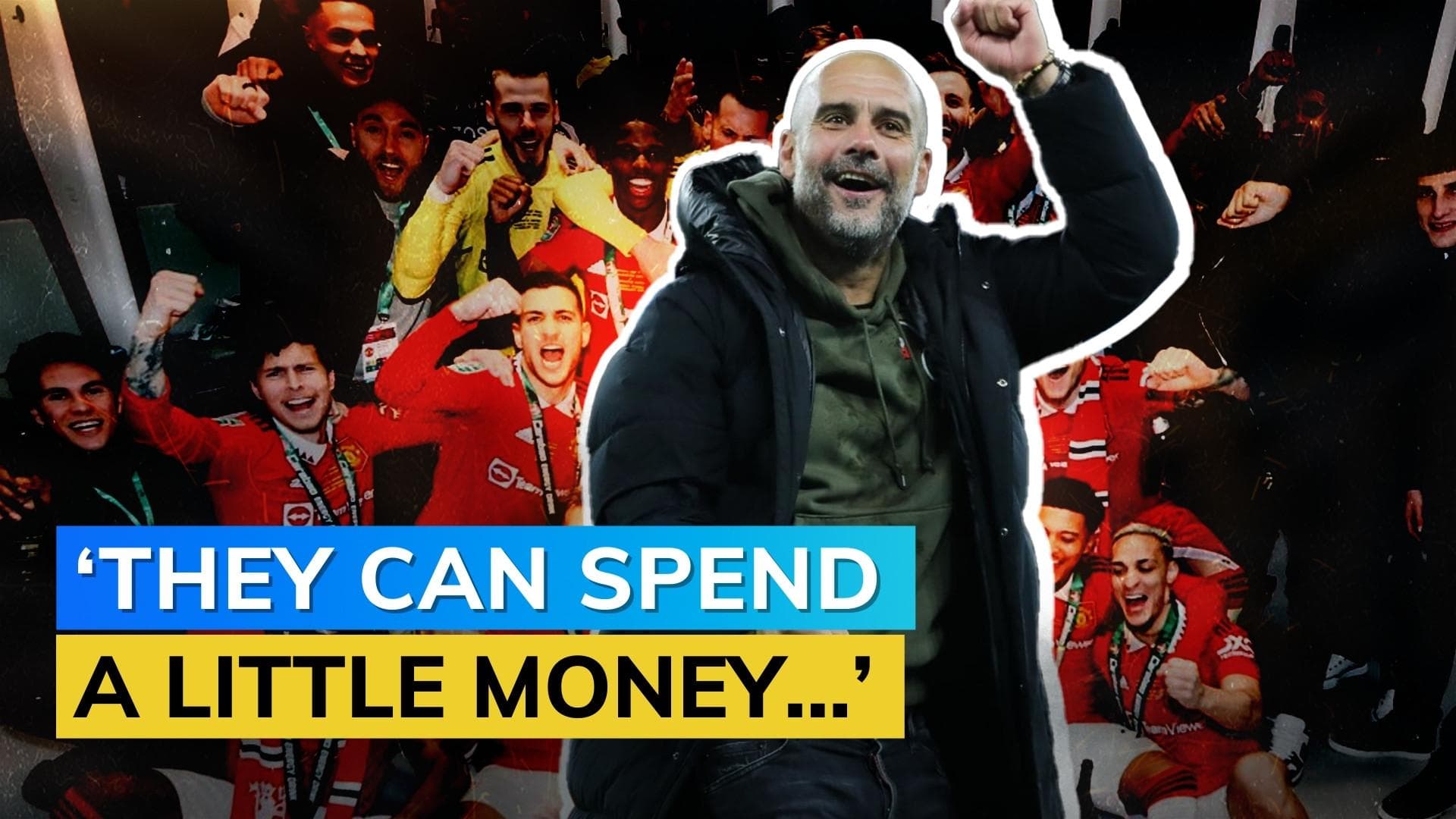 WATCH! Pep Guardiola's cheeky dig at Manchester United's Carabao Cup triumph