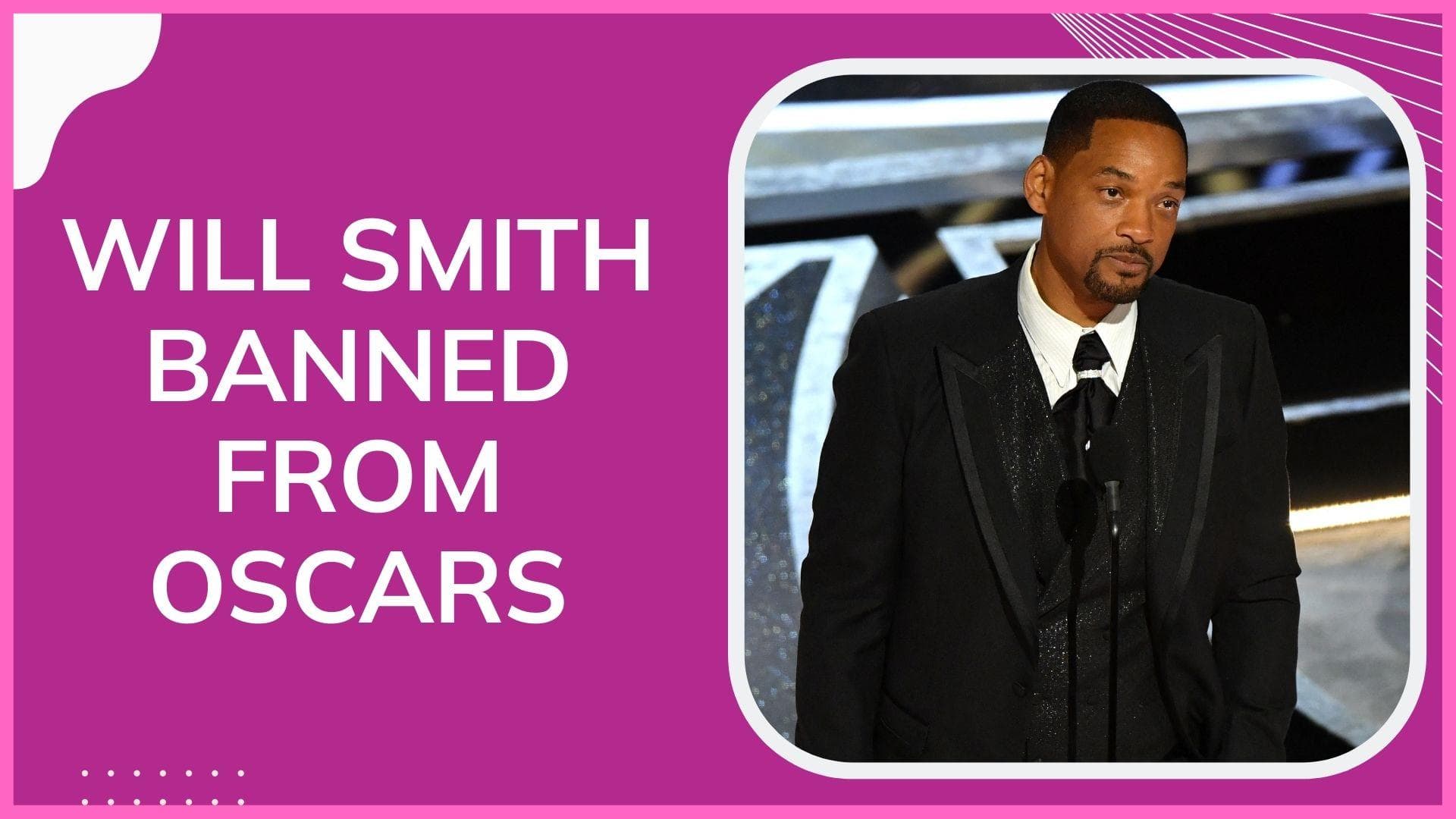 Will Smith banned by Academy from attending Oscars for 10 years, actor issues statement