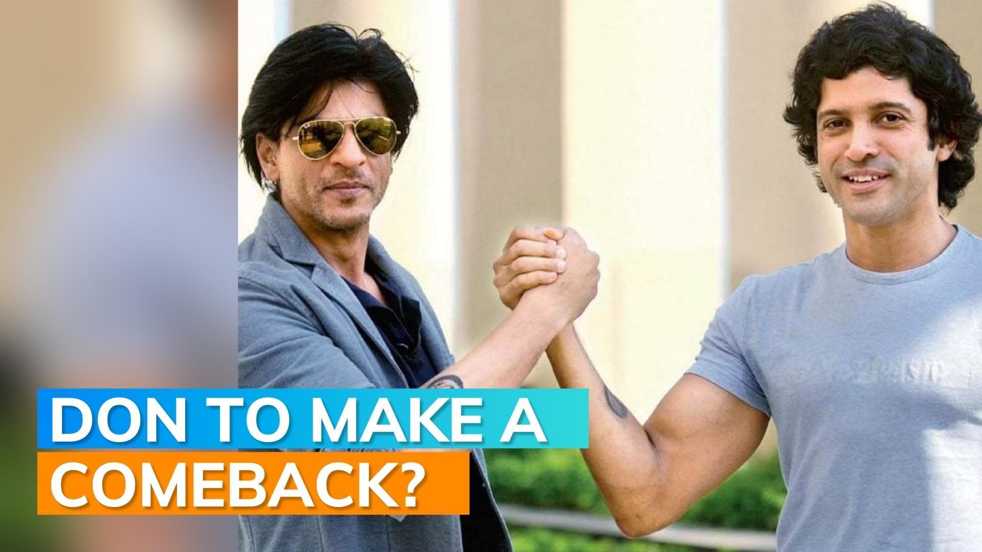Report: Farhan Akhtar working on ‘Don 3’ script, likely to team up with Shah Rukh Khan after a decade