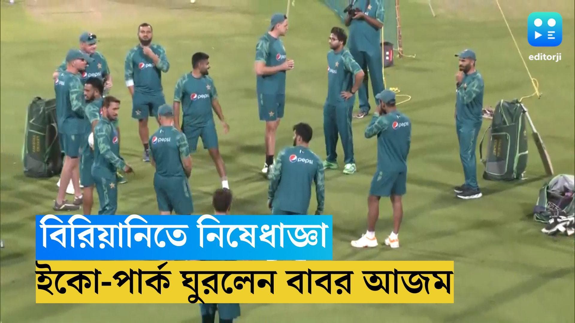 Pakistan Cricket Team: ইডেনে নামার আগে ফুরফুরে মেজাজে বাবররা, ঘুরে দেখলেন শহর, কিন্তু জুটল না বিরিয়ানি !