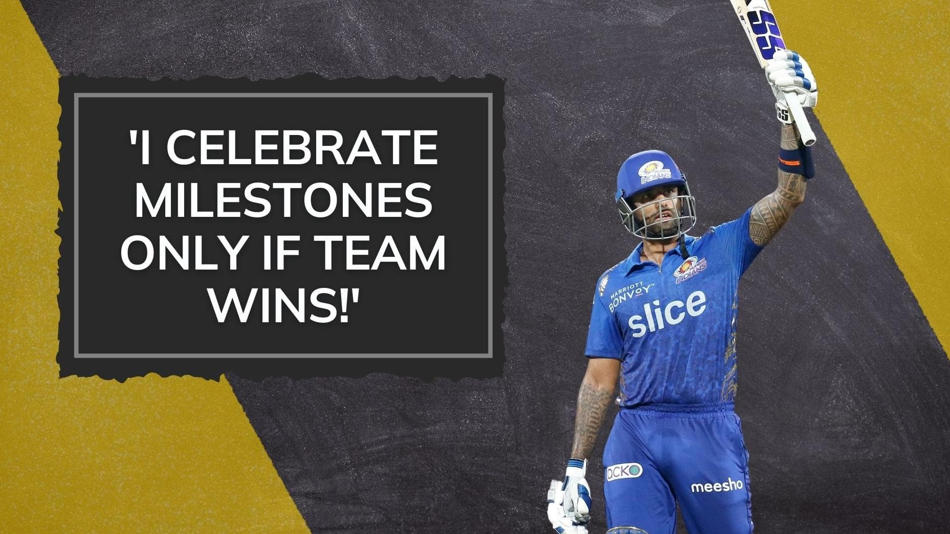 IPL 2022, MI vs RR: 'Personal milestones not important', says Mumbai's Suryakumar Yadav 