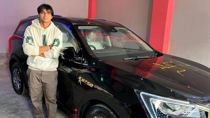 Neeraj Chopra को मिली XUV700 गोल्ड एडिशन, ट्वीट कर बोले- आनंद महिंद्रा जी धन्यवाद 
