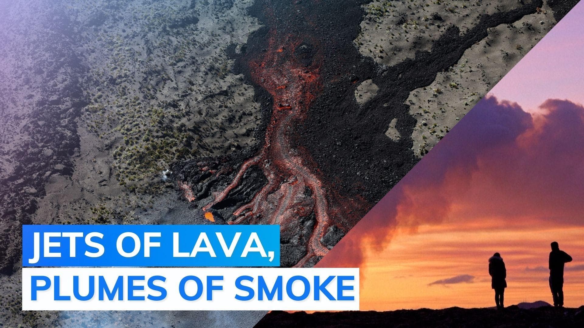 Watch: volcano erupts in Iceland, homes on fire as lava reaches village