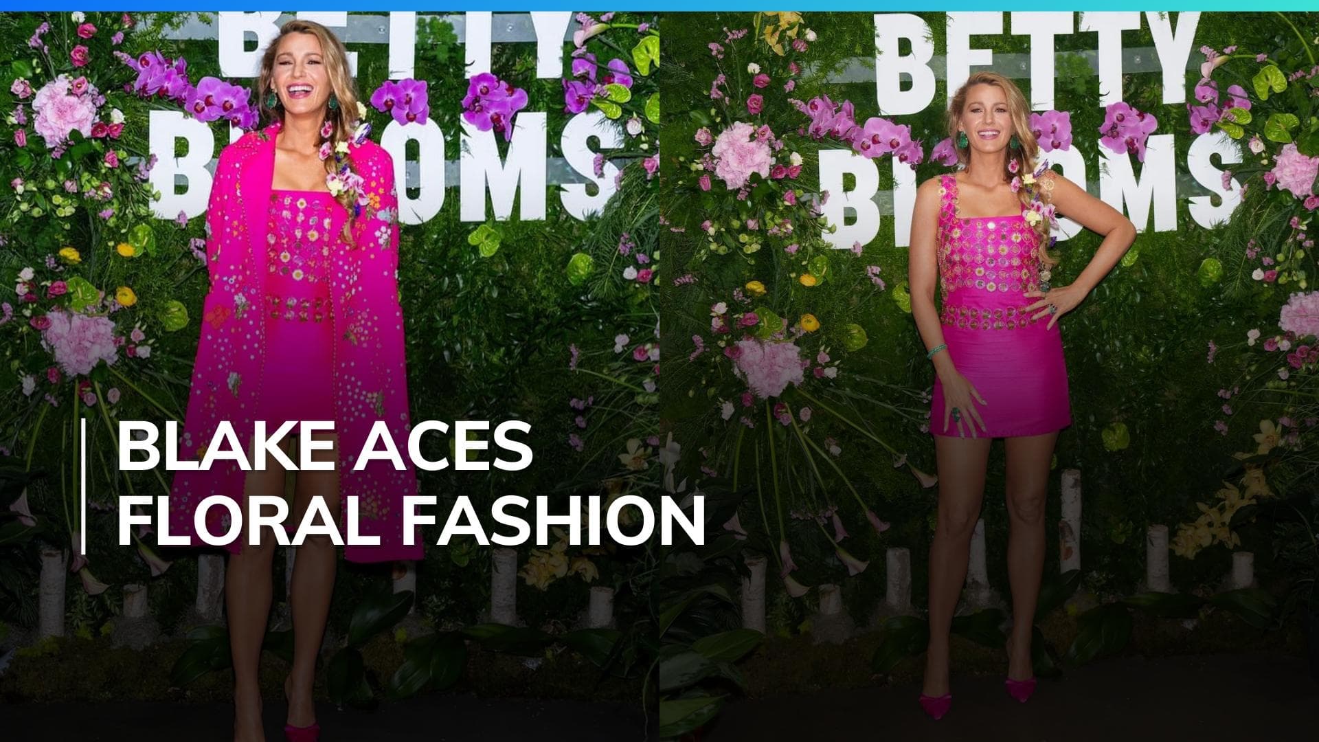 Blake Lively nails method dressing, wears Indian label for 'It Ends With Us' event | Watch