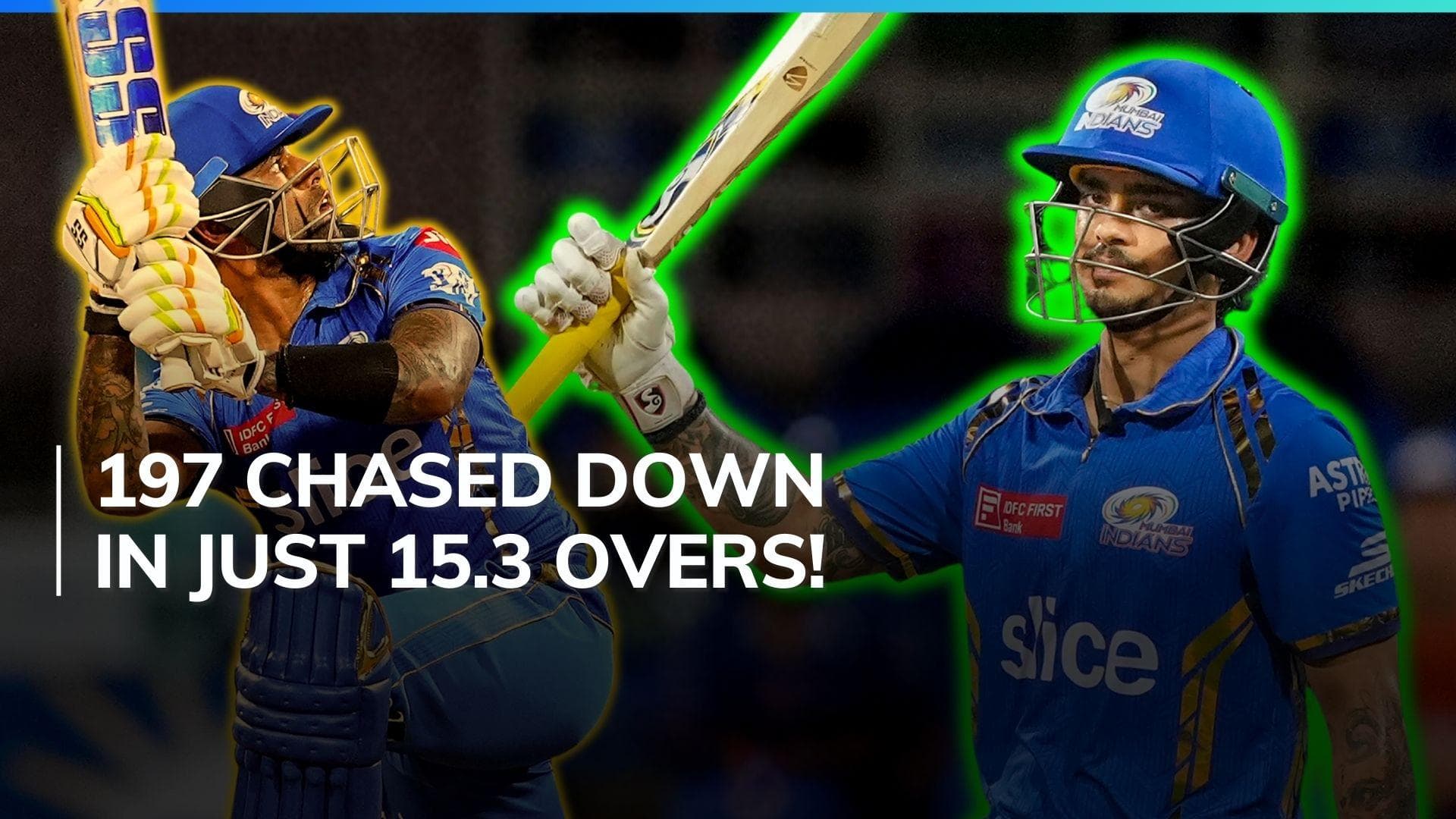 IPL 2024: Ishan Kishan, Suryakumar Yadav go berserk as MI annihilate RCB 