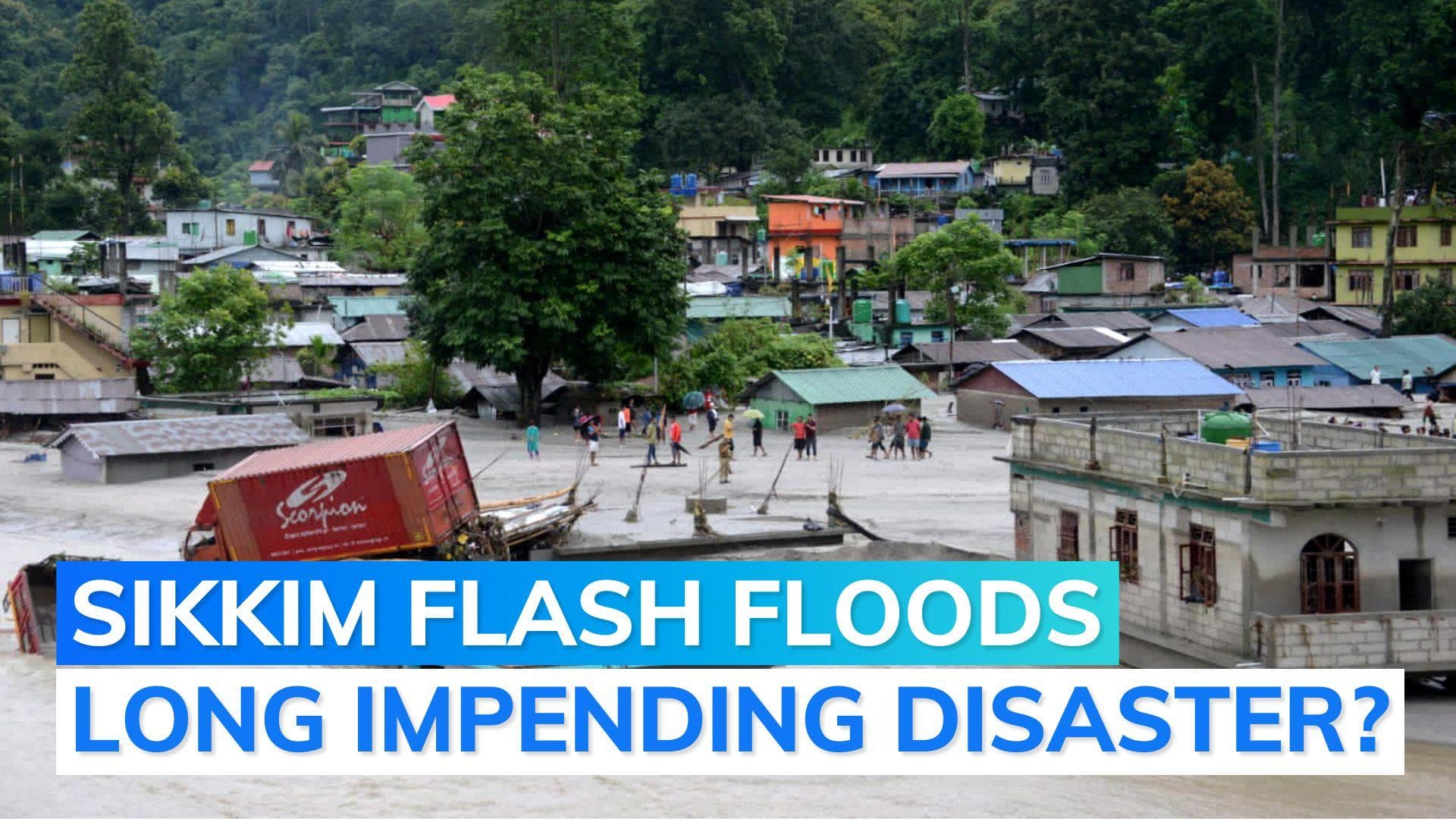 Sikkim flash floods: glacial lake outburst warnings were issued in 2013, 2016 and 2021