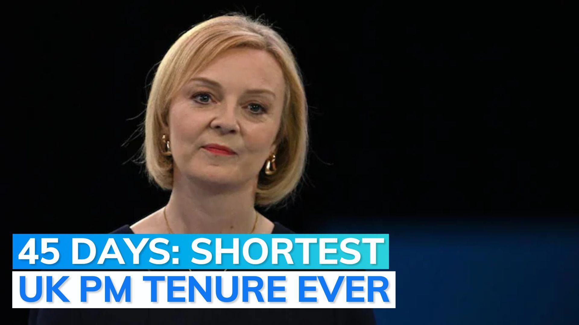 Liz Truss resigns as UK PM amid pressure over disastrous mini-Budget, exit of 2 ministers