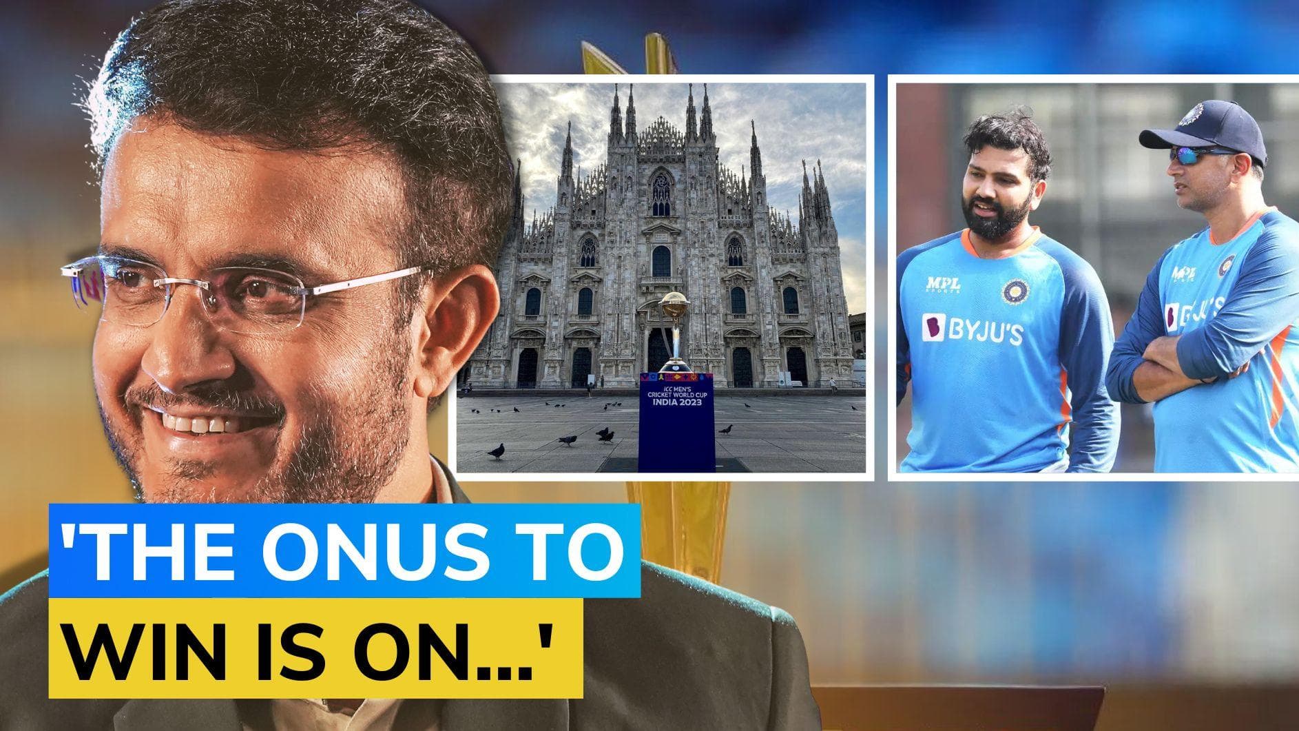 'India are a strong side but...': Sourav Ganguly on how India can end decade-long ICC trophy drought