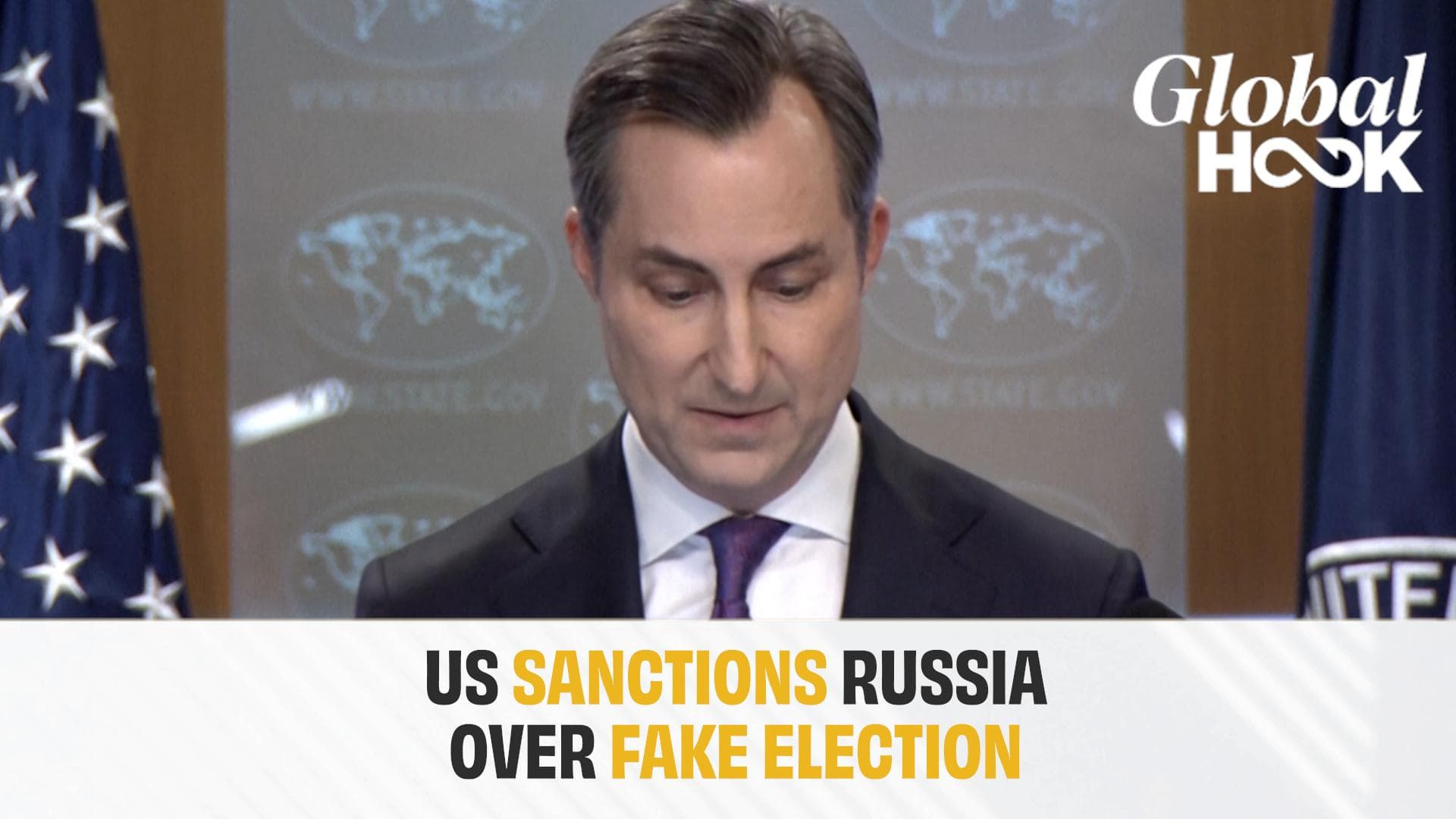 US accuses Russia of using state media to spread disinformation addressed by State Department, sanctions 