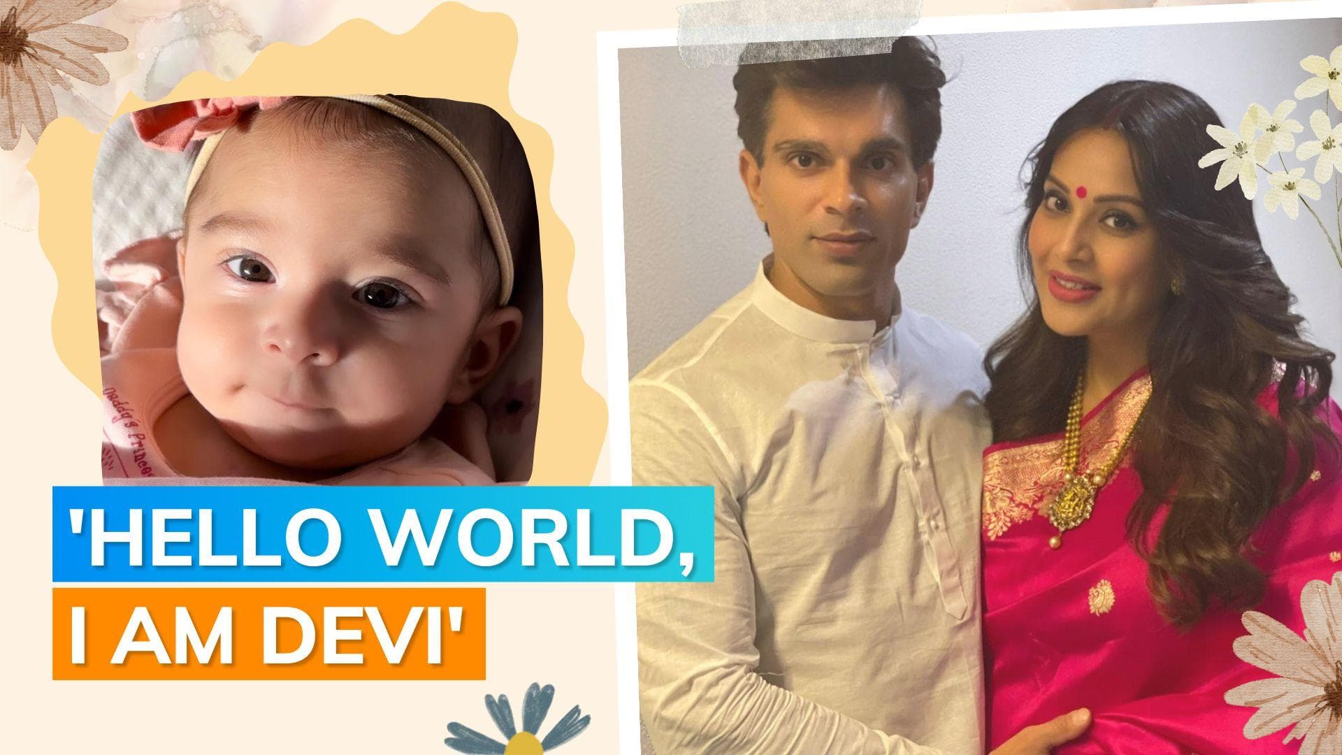 Bipasha Basu and Karan Singh Grover reveal daughter Devi's face to the world
